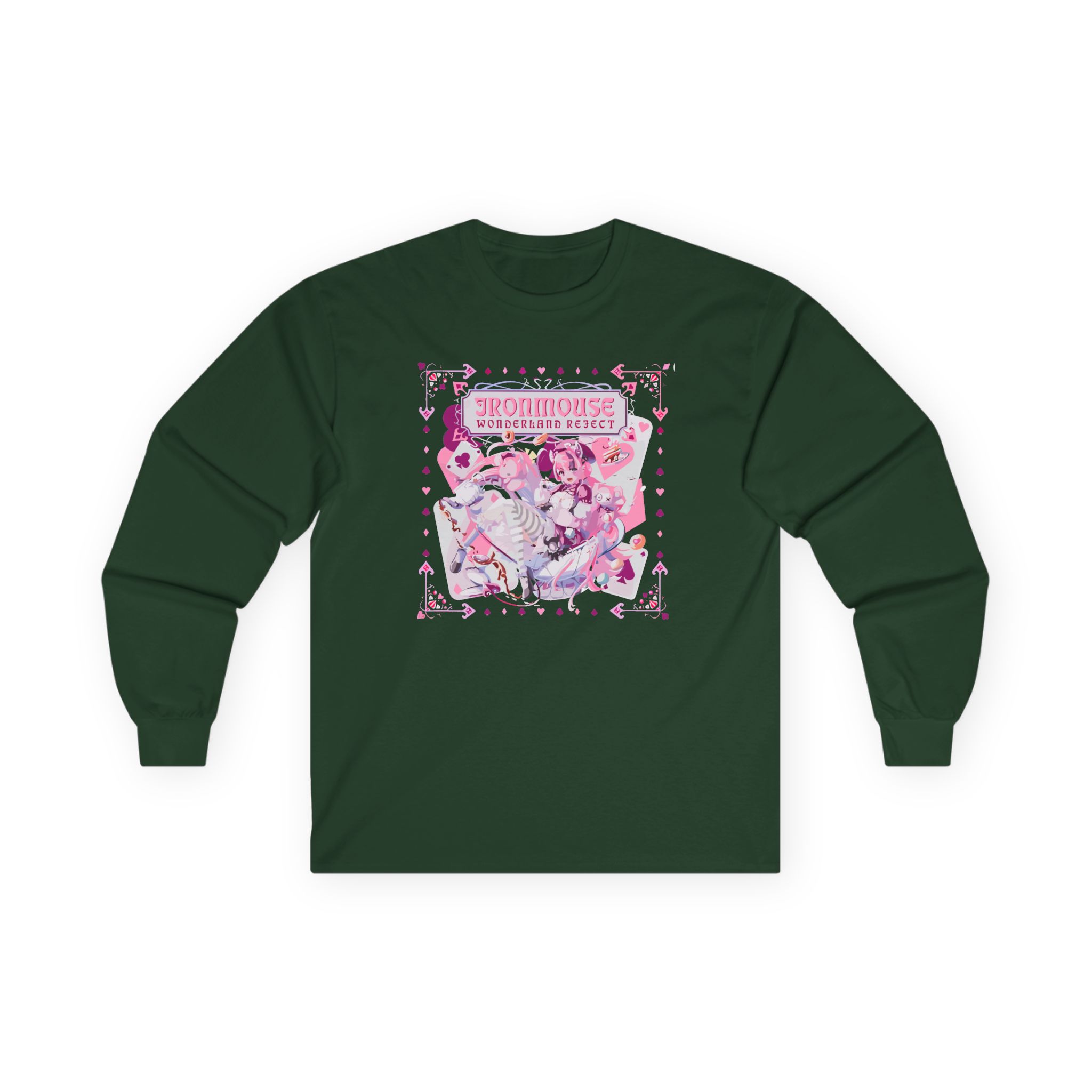 Ironmouse Wonderland Reject Unisex Ultra Cotton Long Sleeve Tee - Image 5