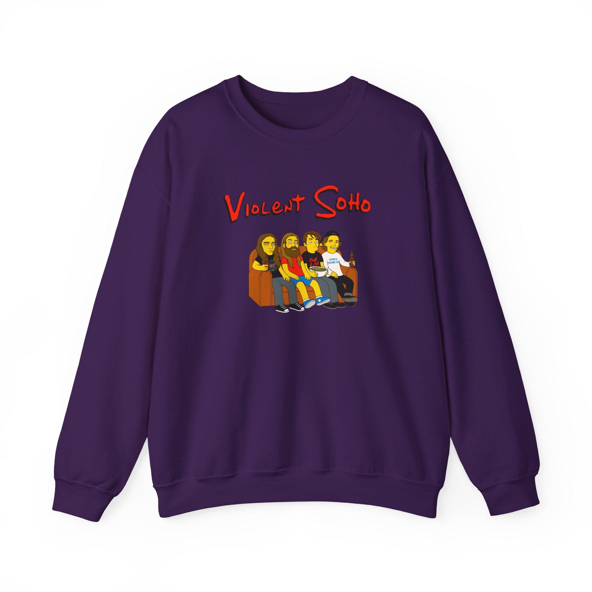 Violent Soho Springfield 4122 Unisex Heavy Blend™ Crewneck Sweatshirt - Image 21