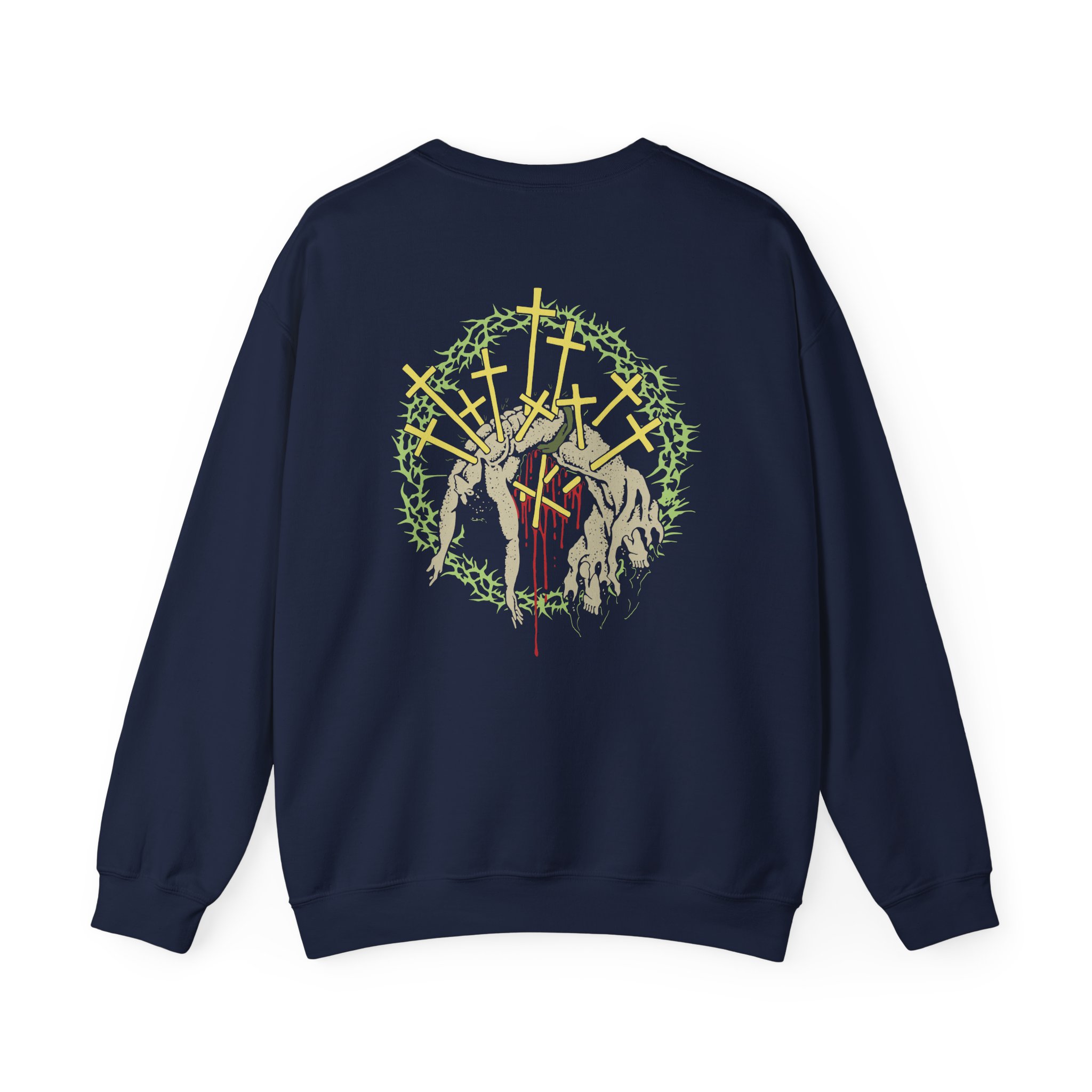 Knocked Loose Crown of Thorns Unisex Heavy Blend™ Crewneck Sweatshirt - Image 10
