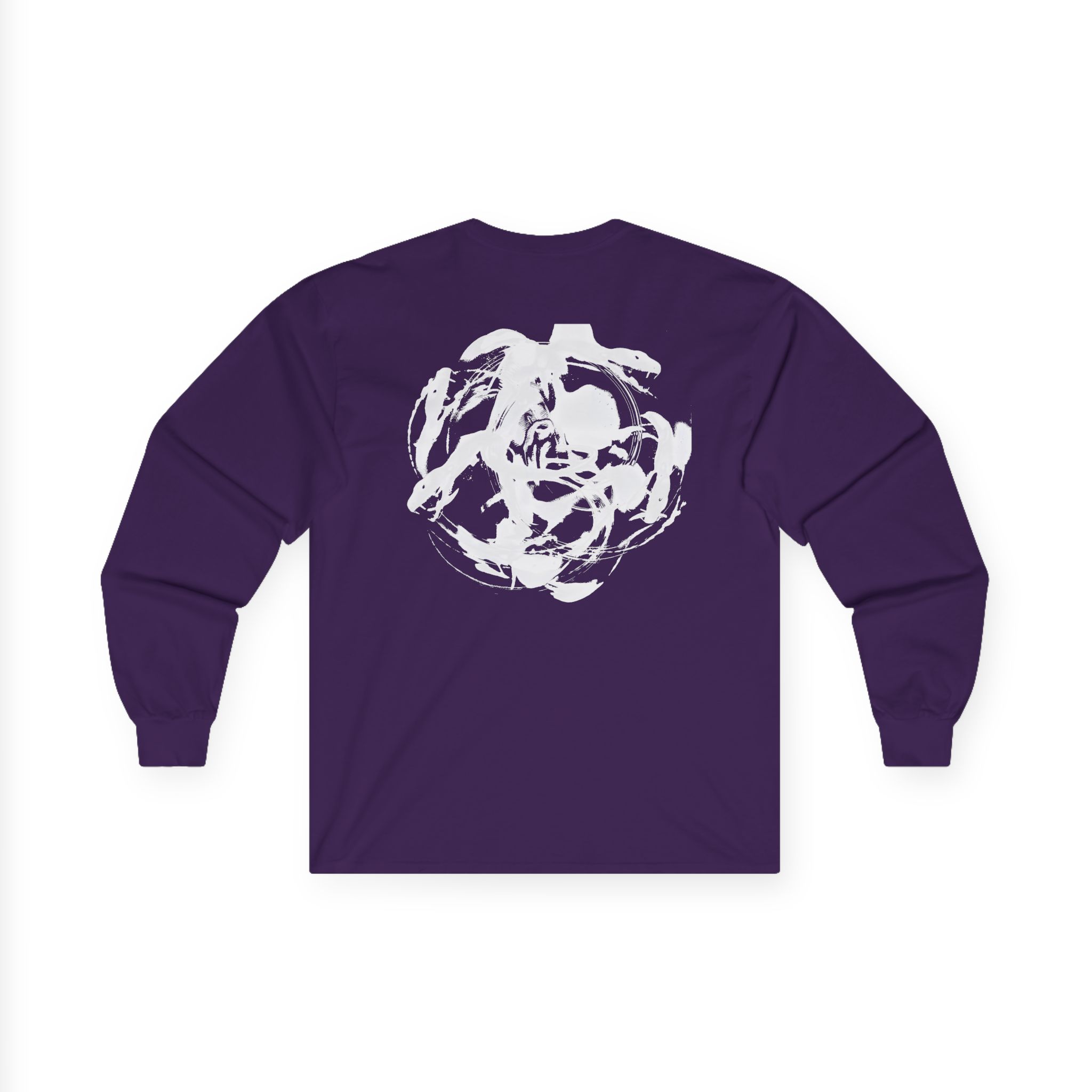 Meduza Serpente Circle Unisex Ultra Cotton Long Sleeve Tee - Image 12