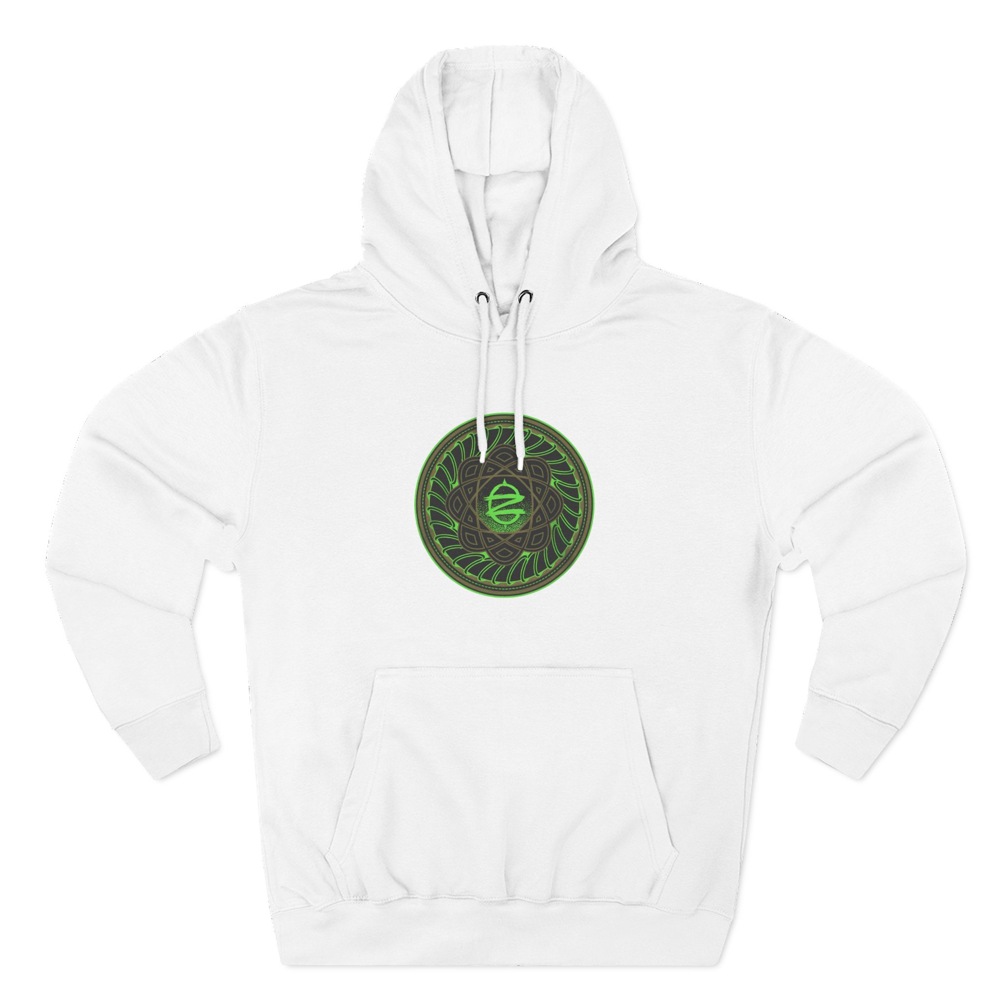 Lsdream Green Earth Three-Panel Fleece Hoodie - Image 3