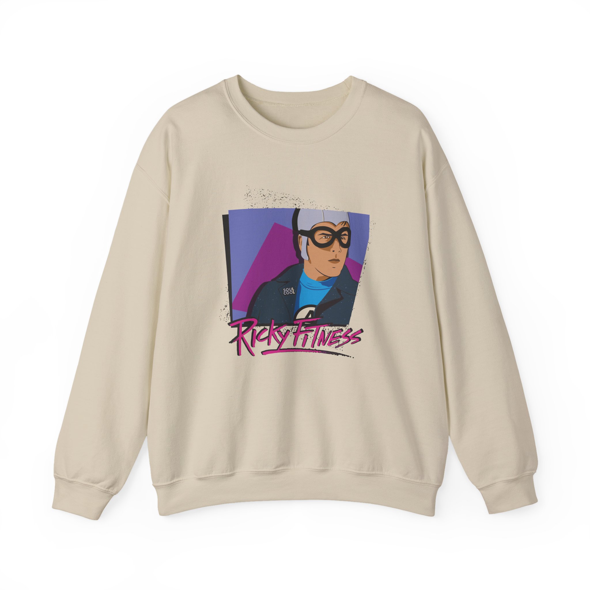 The Aquabats Ricky Fitness Soul Cool Unisex Heavy Blend™ Crewneck Sweatshirt