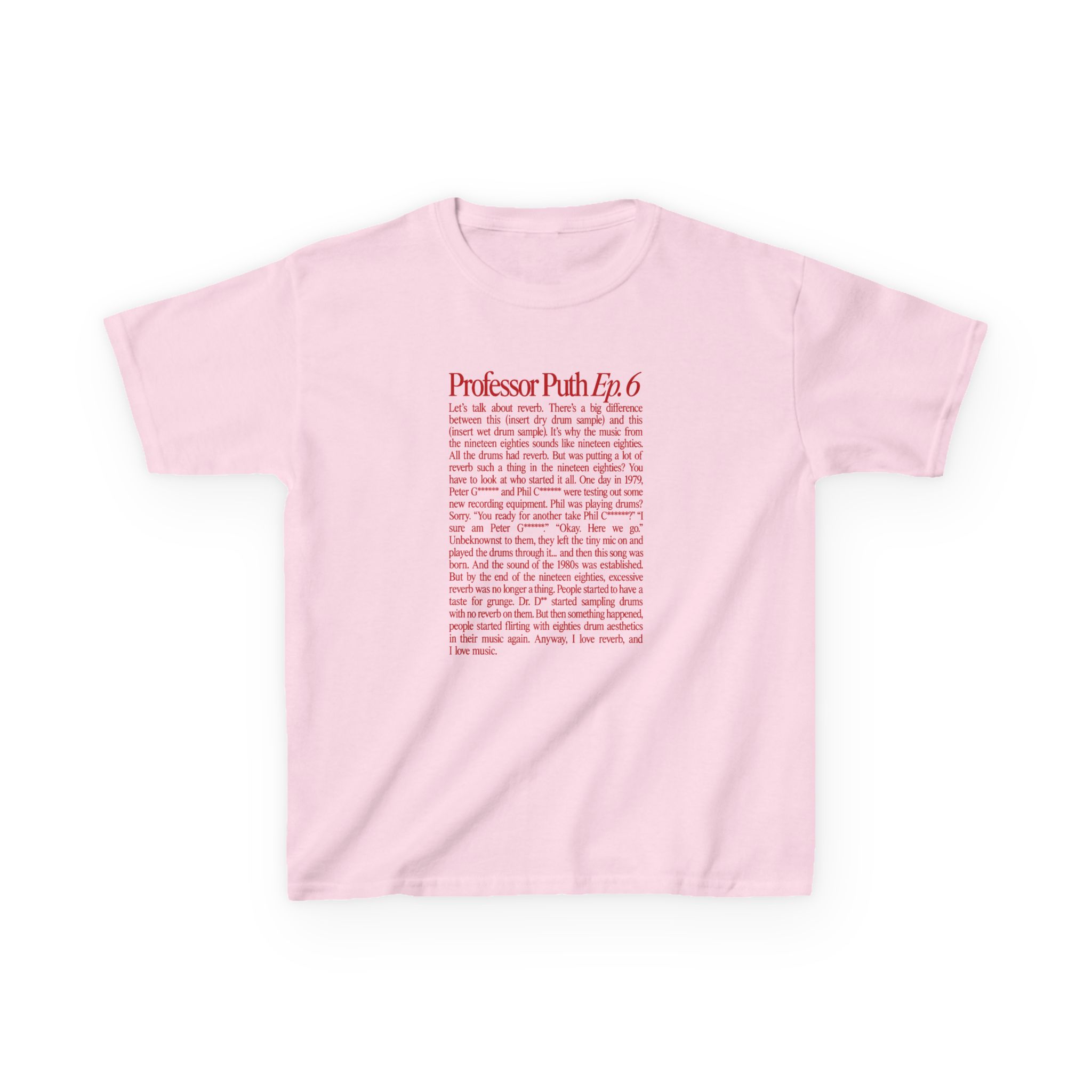 Charlie Puth Professor Puth Kids Heavy Cotton™ Tee - Image 9