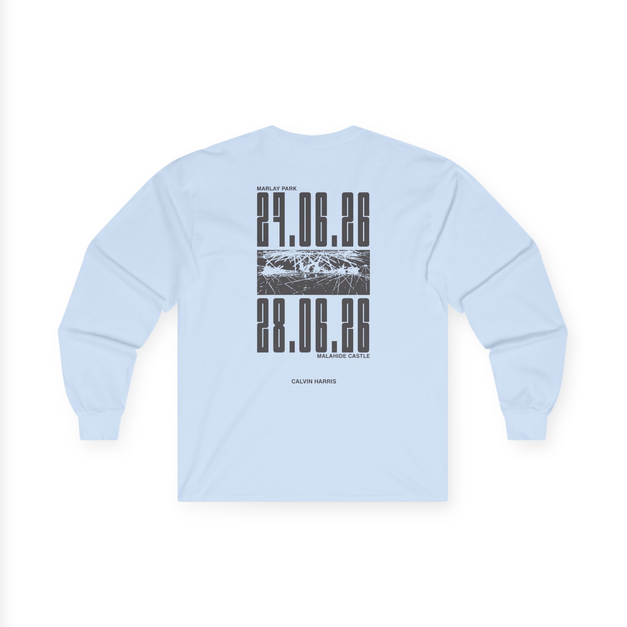 Calvin Harris Malahide Castle Tour Unisex Ultra Cotton Long Sleeve Tee - Image 8
