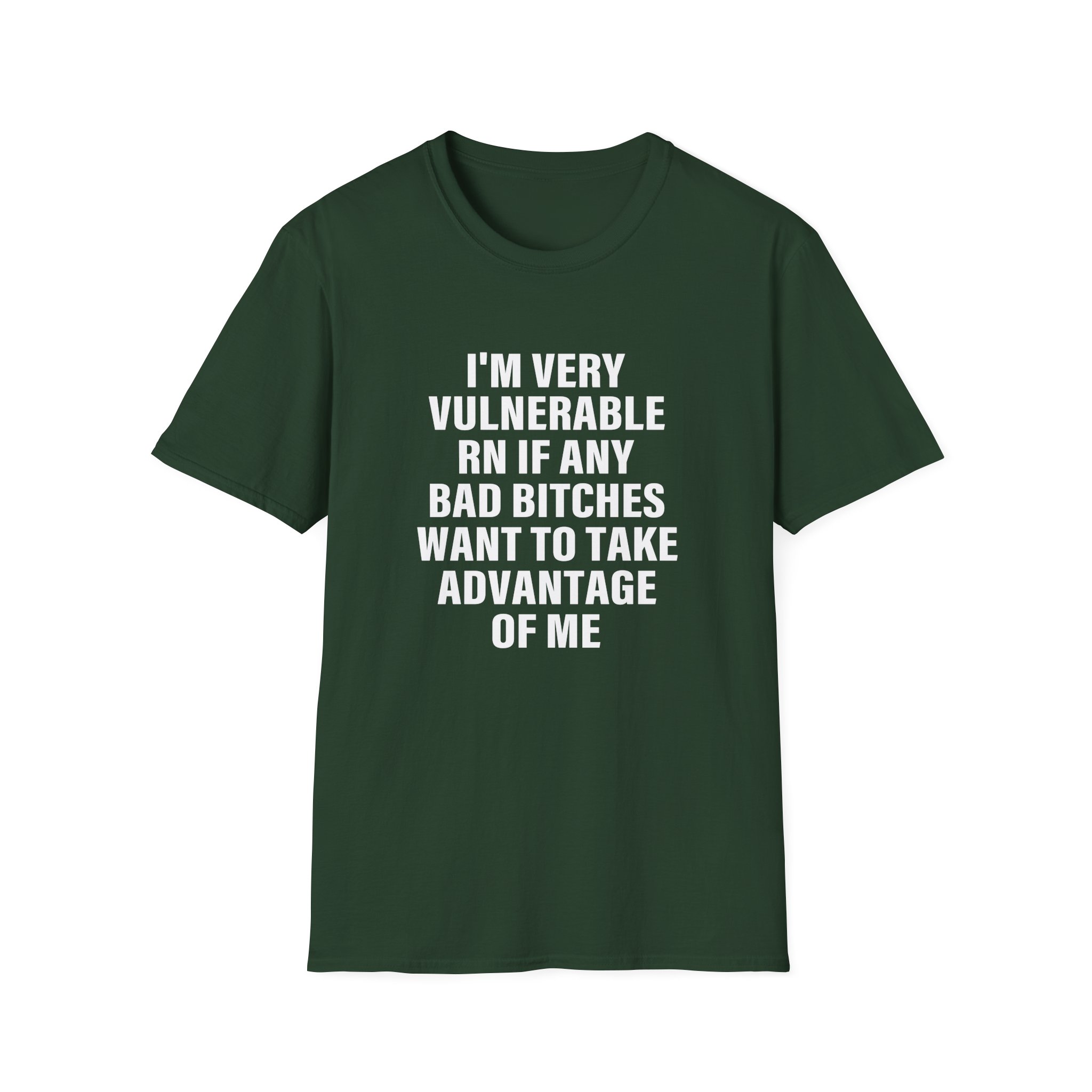 Dom Dolla I'm Very Vulnerable Rn if Any Bad Bitches Want to Take Advantage of Me Unisex Softstyle T-shirt - Image 9