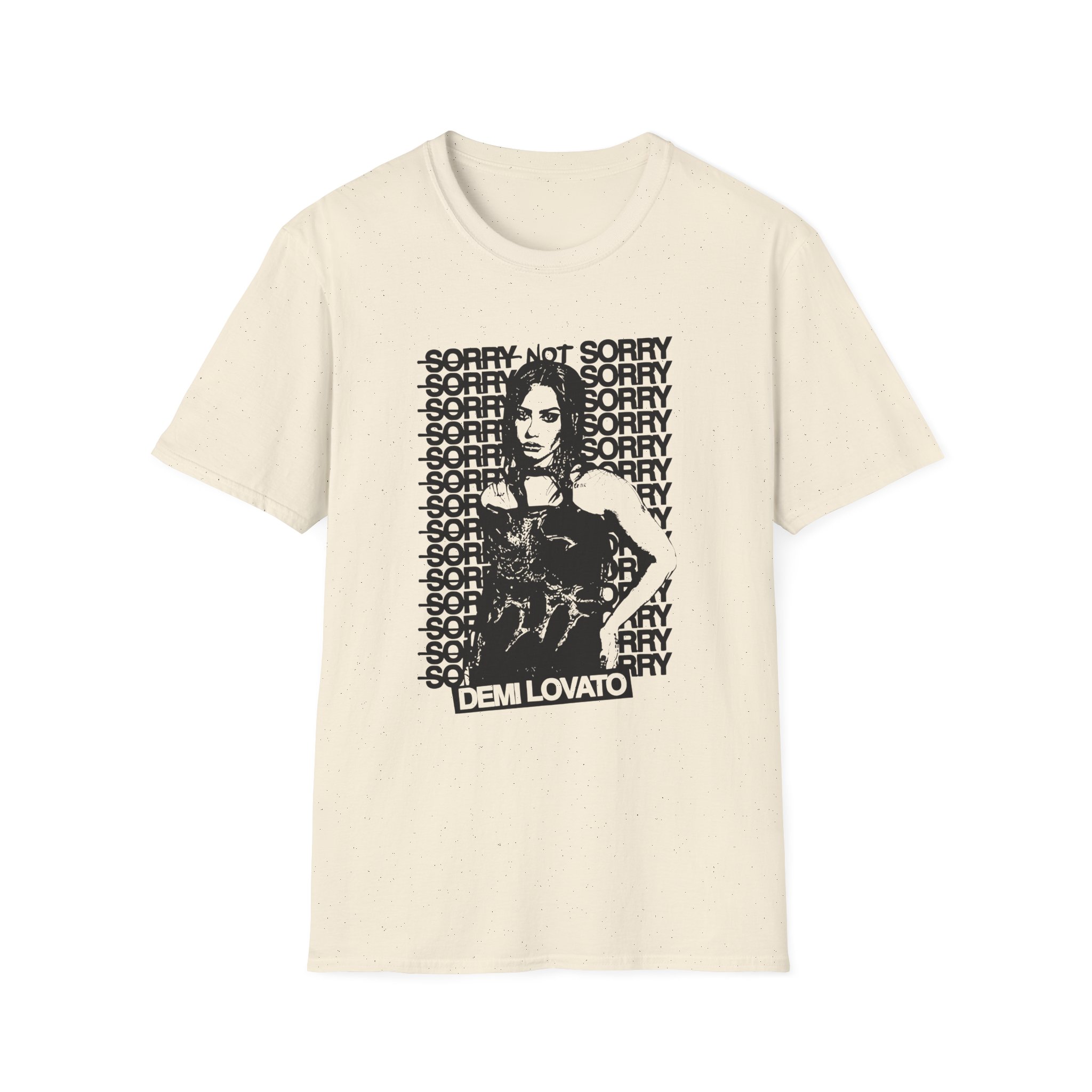 D L Sorry Not Sorry Unisex Softstyle T-Shirt - Image 7