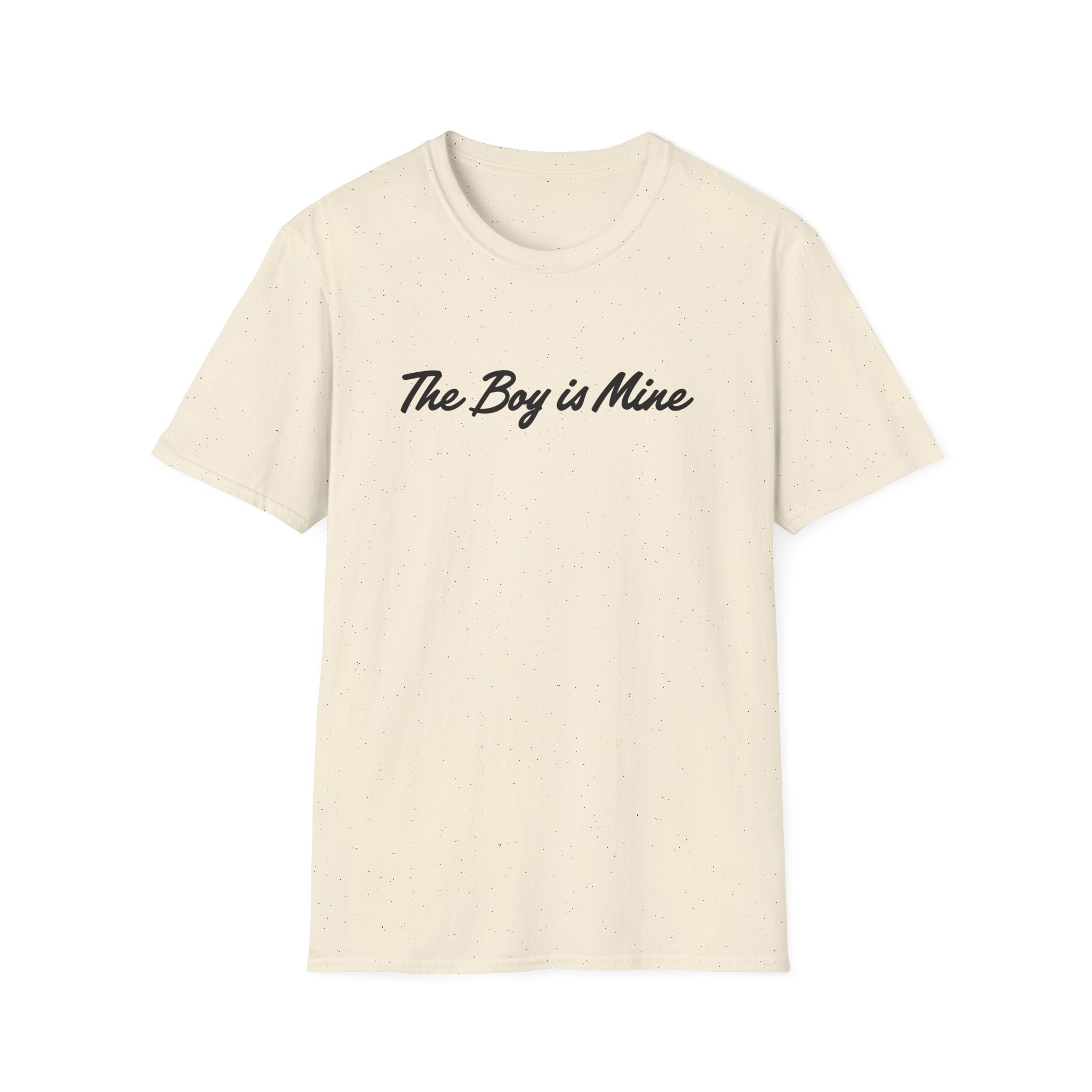 AG the boy is mine Unisex Softstyle T-Shirt - Image 11