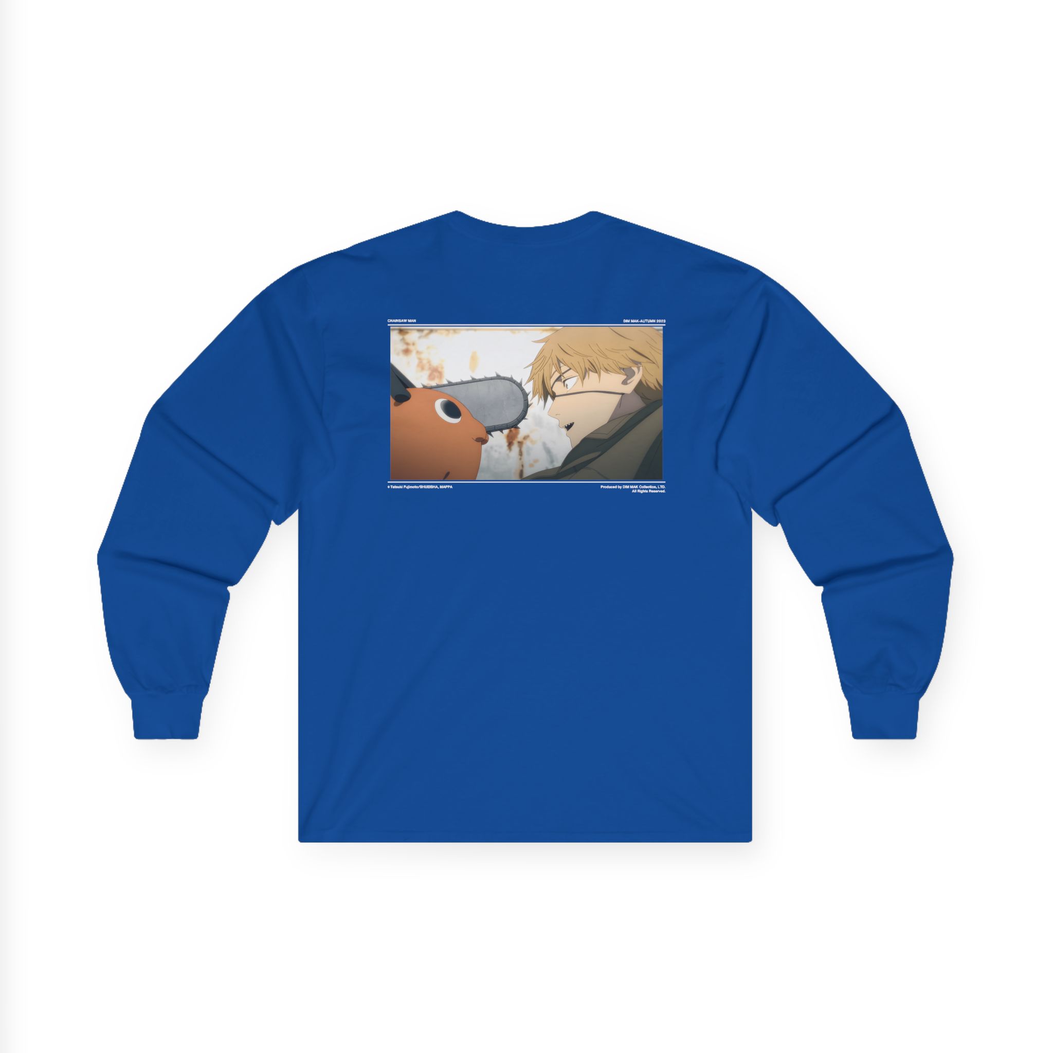 Chainsaw Man X Dim Mak Pochita Unisex Ultra Cotton Long Sleeve Tee - Image 12