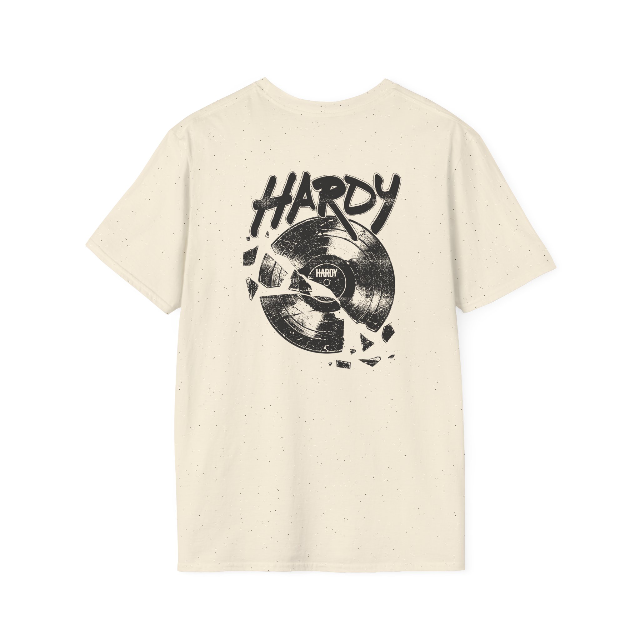 Hd Orange Record Unisex Softstyle T-Shirt - Image 12