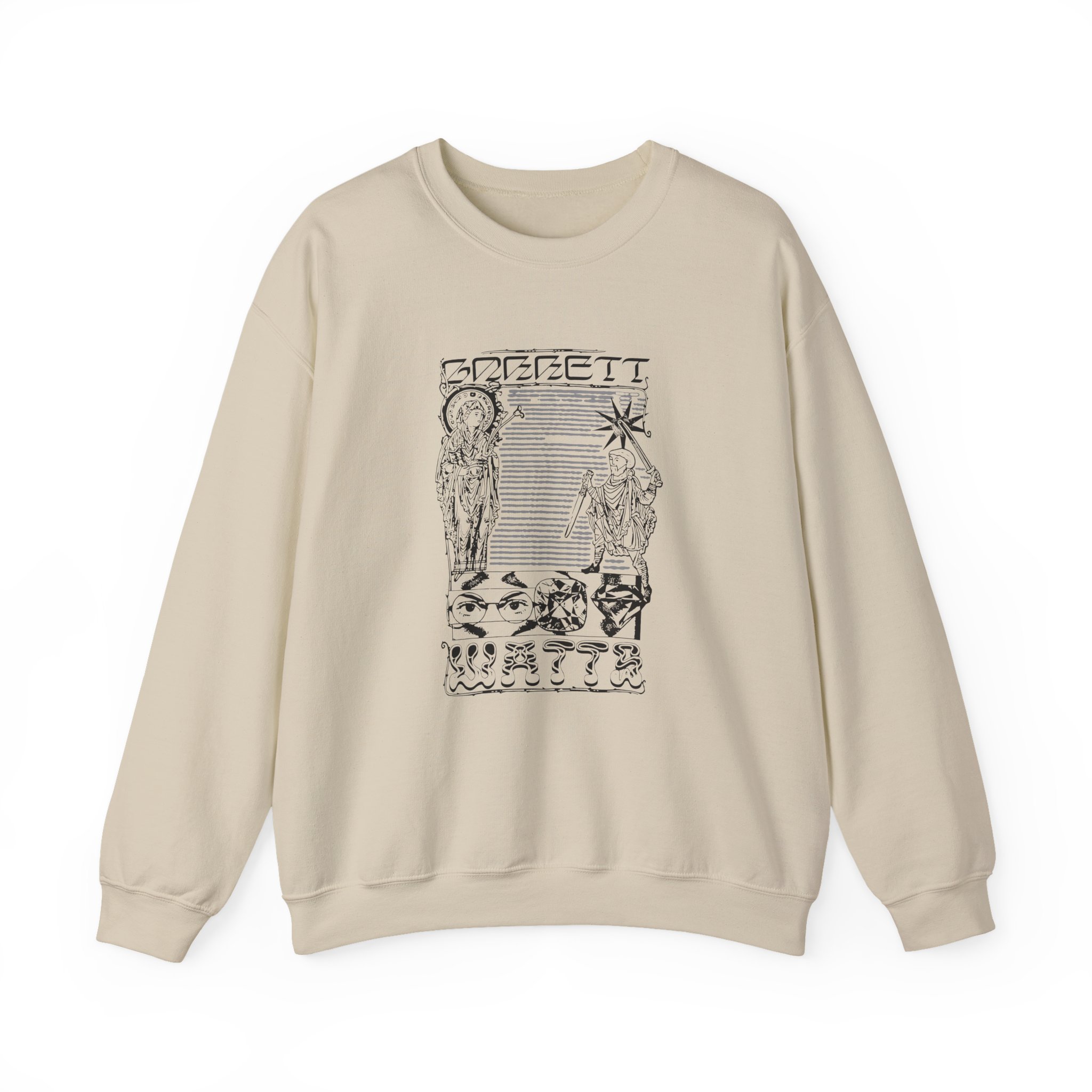 Garrett Watts the Secret Unisex Heavy Blend™ Crewneck Sweatshirt - Image 7