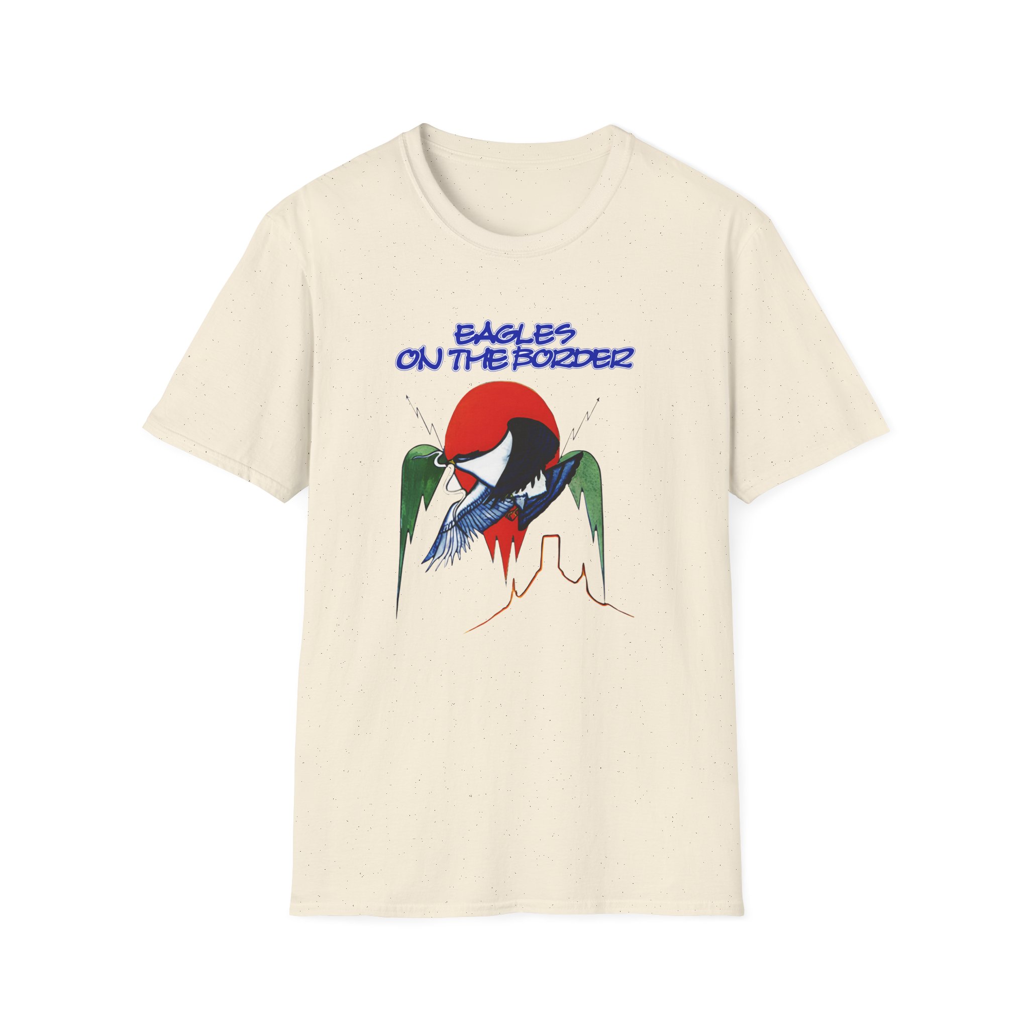 The Eagles on the Border Unisex Softstyle T-Shirt - Image 9