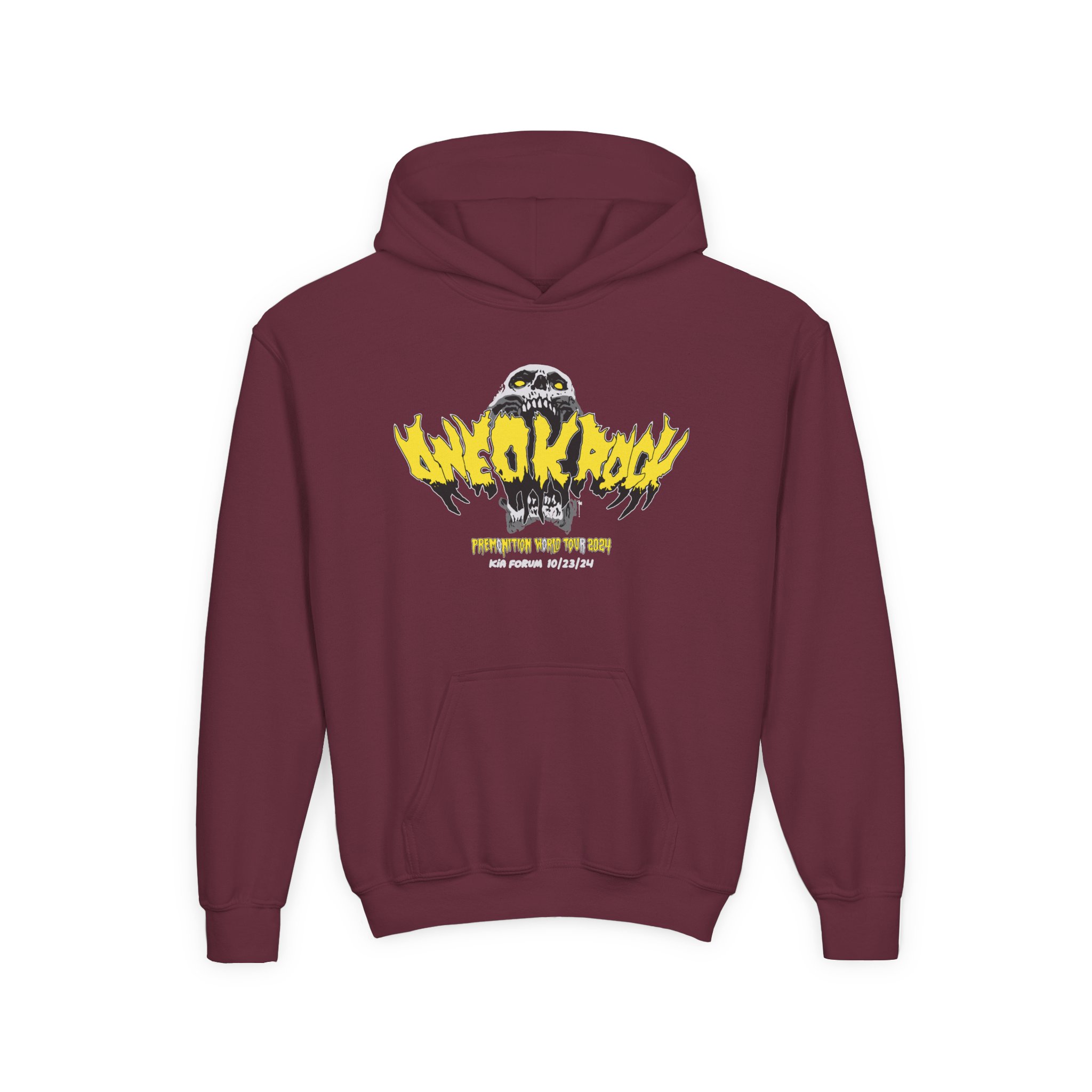 One Ok Rock the Forum Exclusive Youth Heavy Blend Hooded Sweatshirt - Image 3