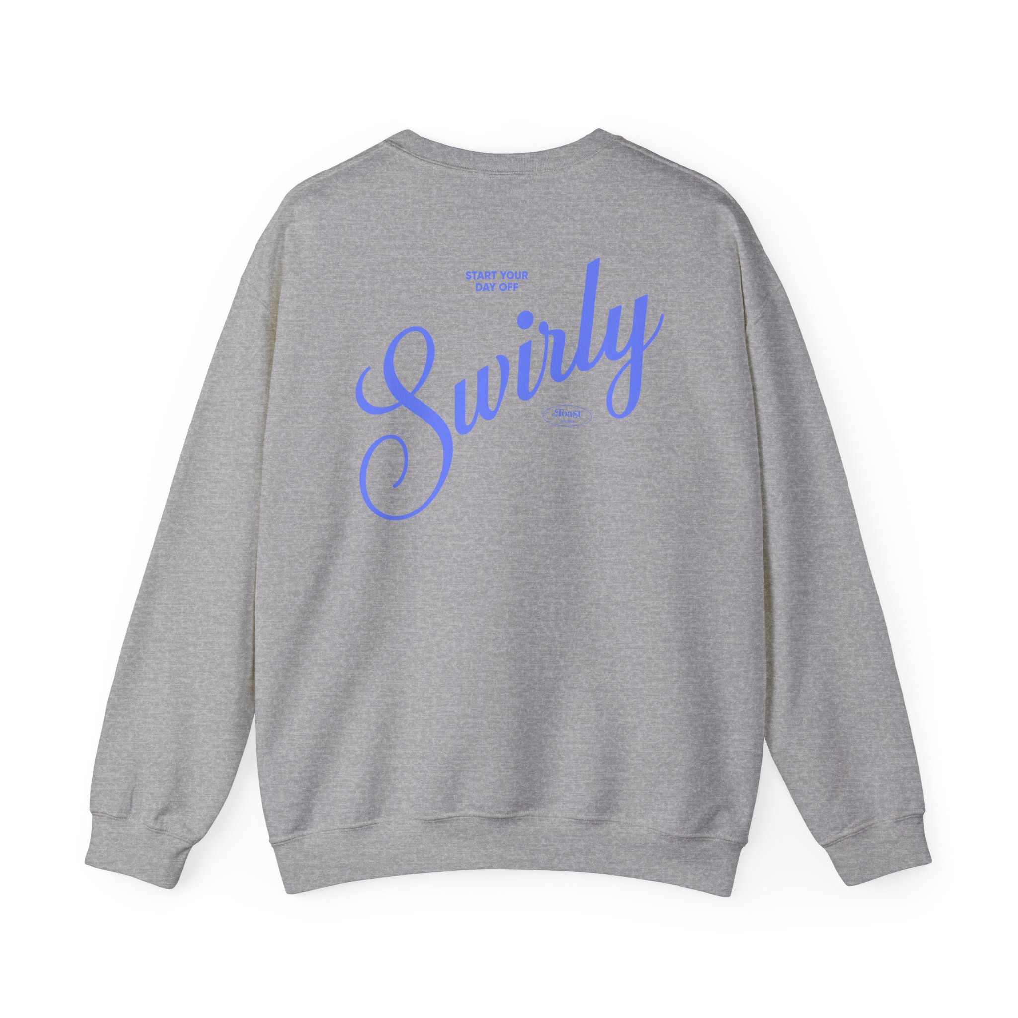 The Toast Swirly Unisex Heavy Blend™ Crewneck Sweatshirt - Image 10