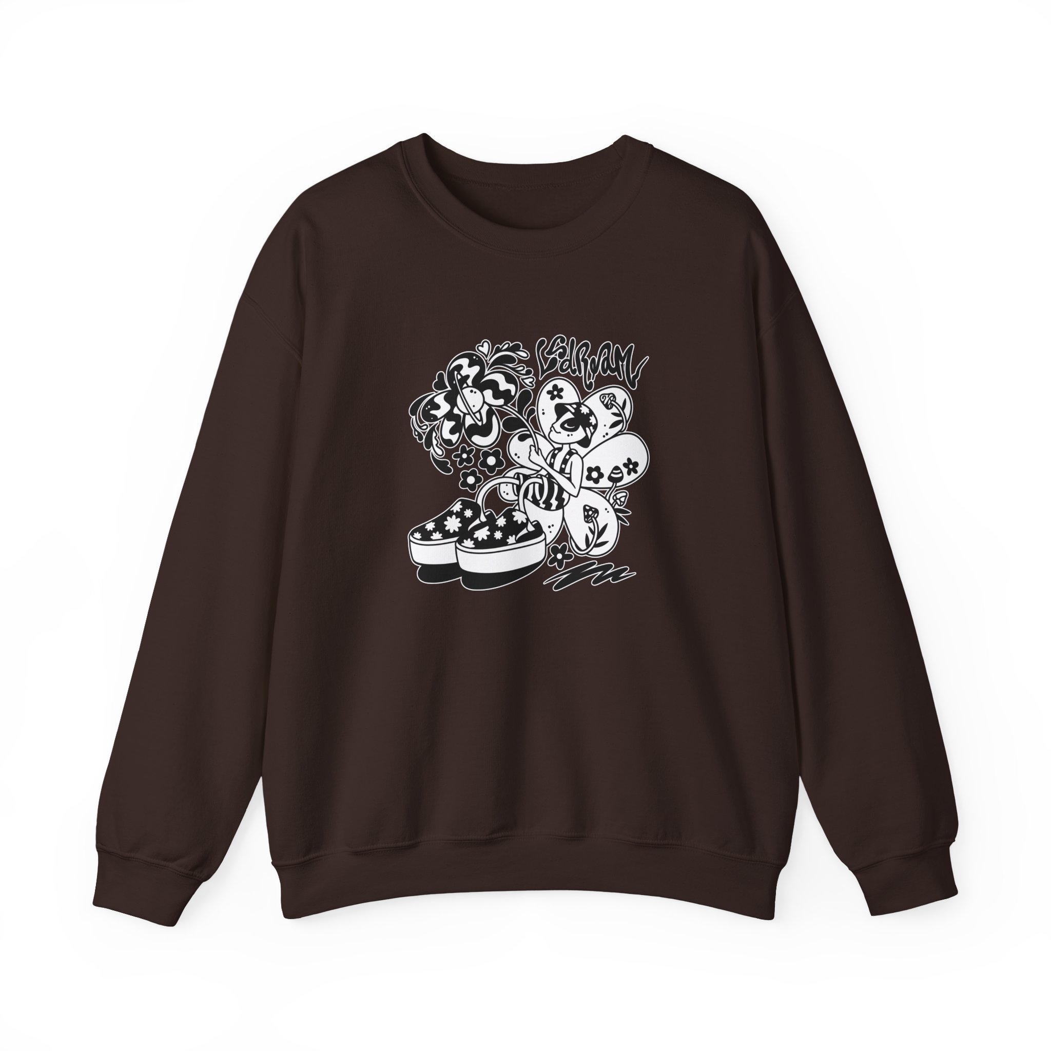 Lsdream Intergalactic Bloom Unisex Heavy Blend™ Crewneck Sweatshirt - Image 5