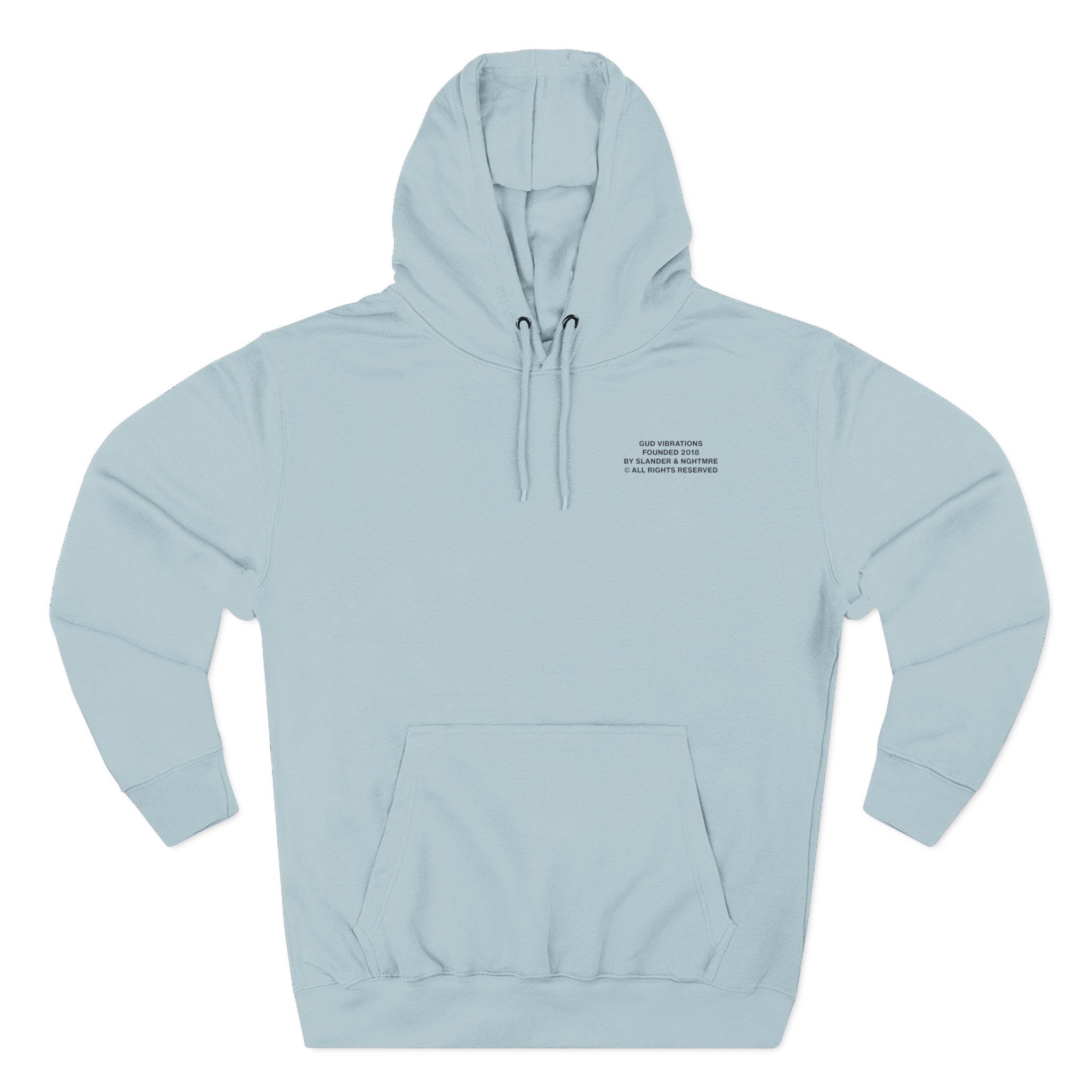 Slander Gud Vibrations Graffiti Three-Panel Fleece Hoodie - Image 11
