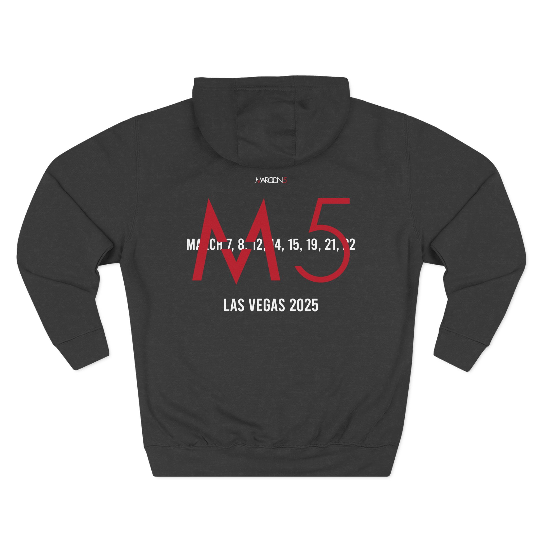 Adam Levine M5LV Distressed Three-Panel Fleece Hoodie - Image 4