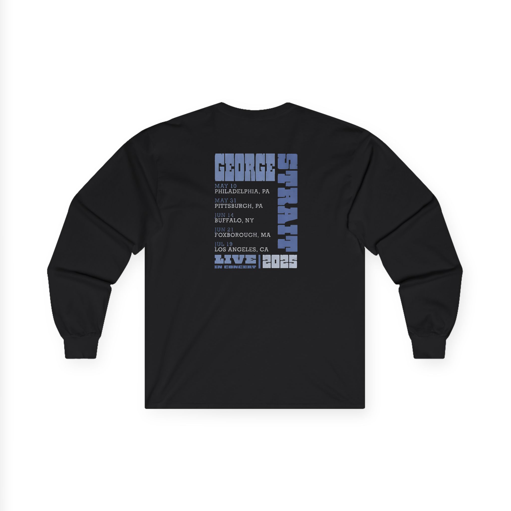 George Strait Tour Unisex Ultra Cotton Long Sleeve Tee - Image 2