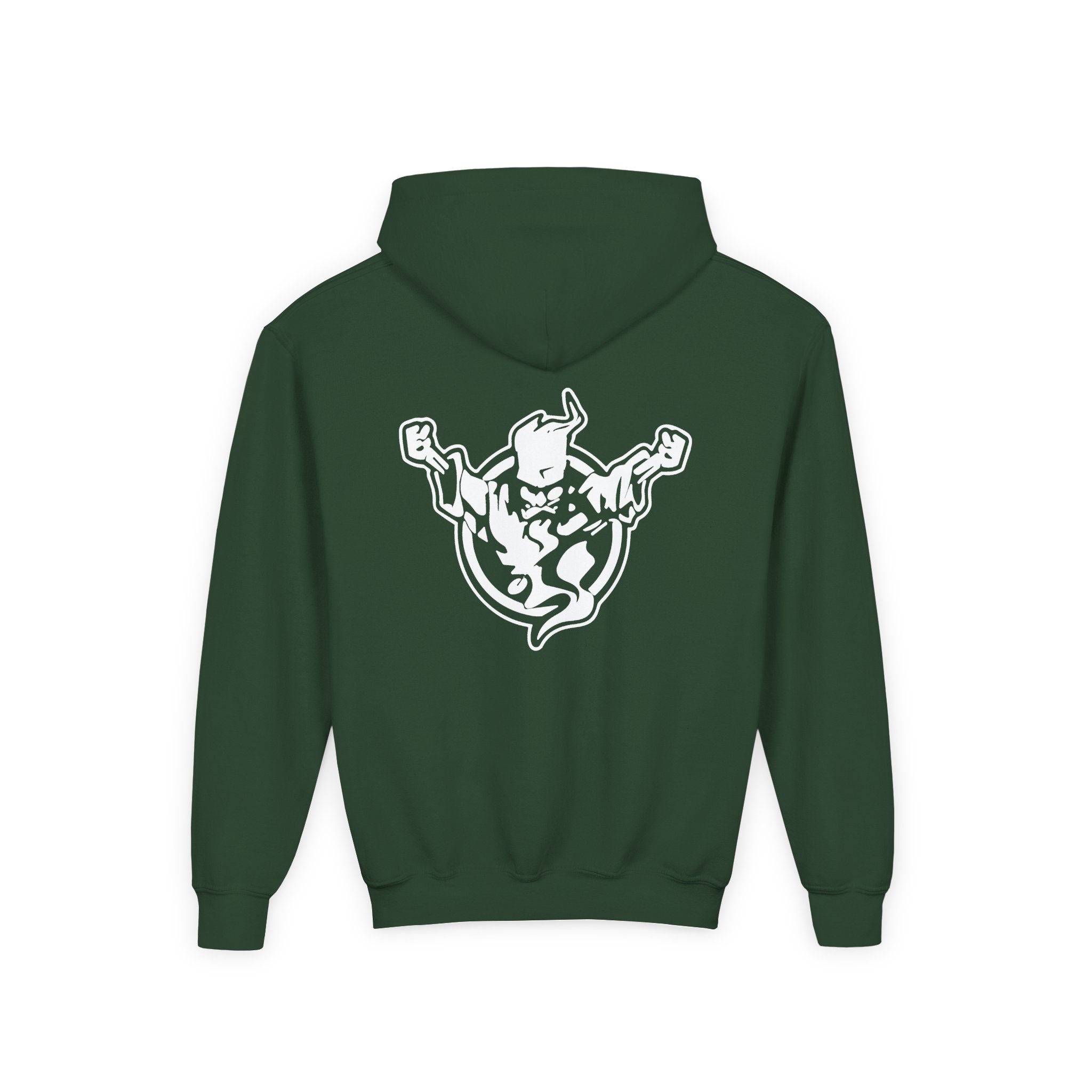 Thunderdome 25 Years of Hardcore Youth Heavy Blend Hooded Sweatshirt - Image 6