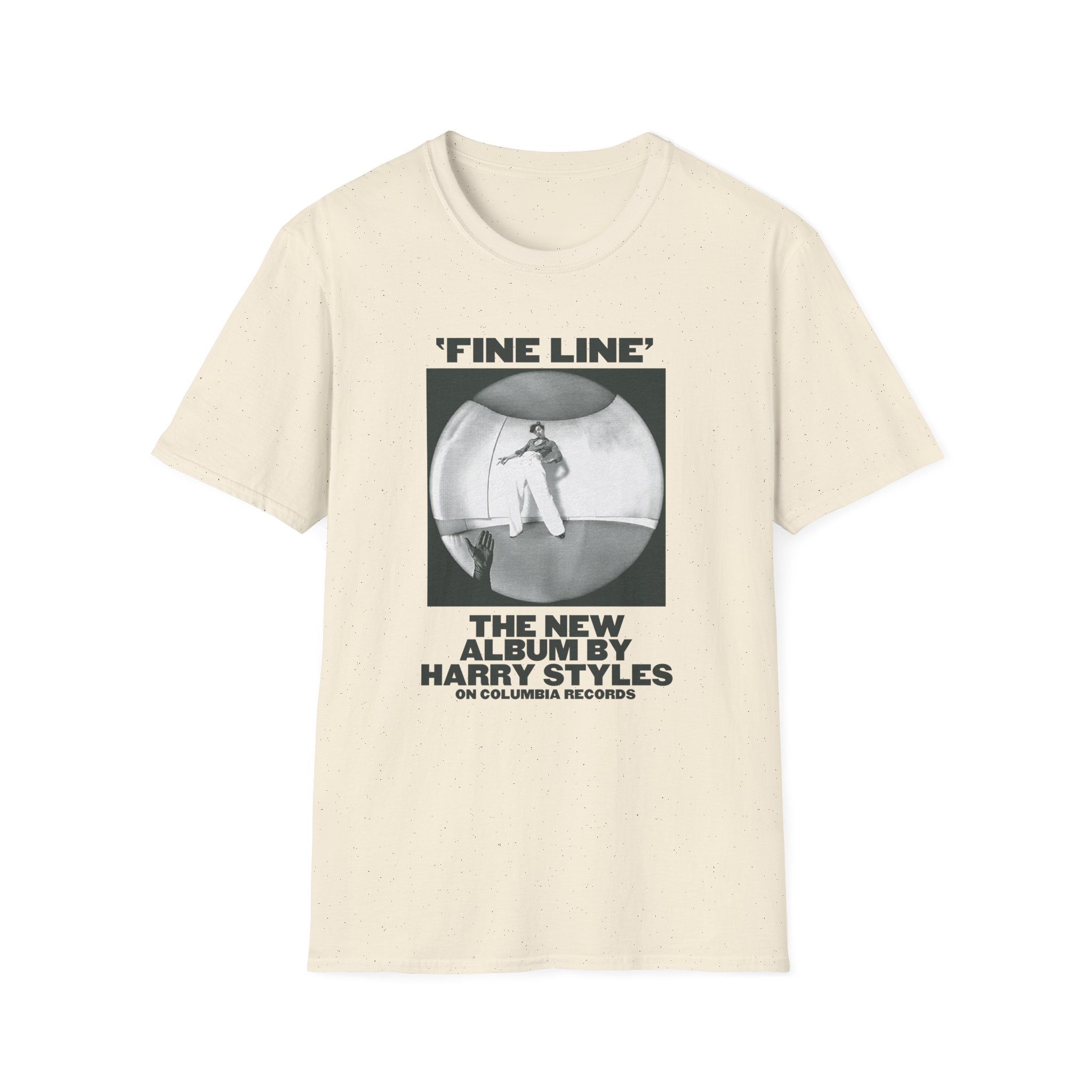 Love on Tour Fine Line Unisex Softstyle T-Shirt - Image 7
