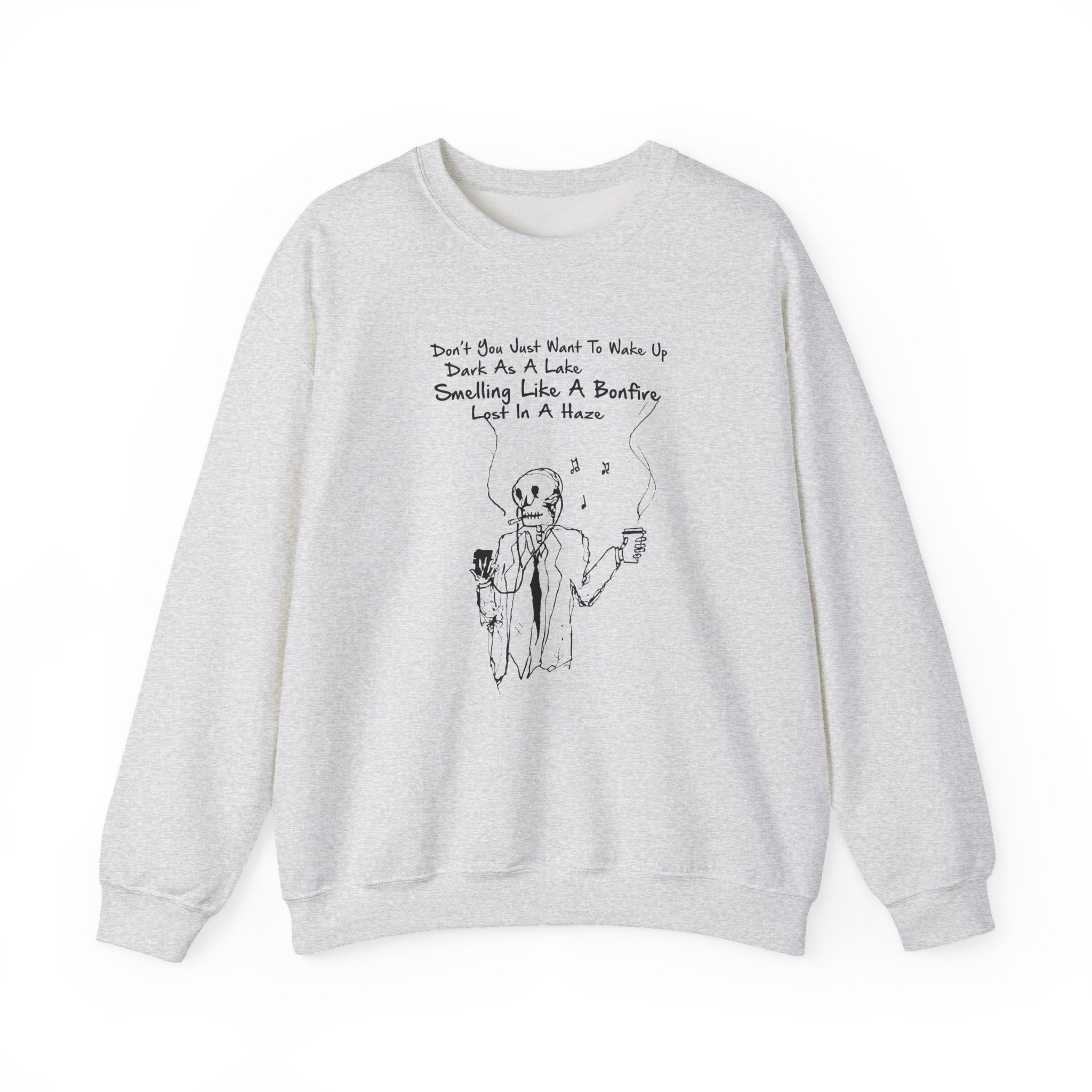 Hozier Lost in a Haze Unisex Heavy Blend™ Crewneck Sweatshirt - Image 3