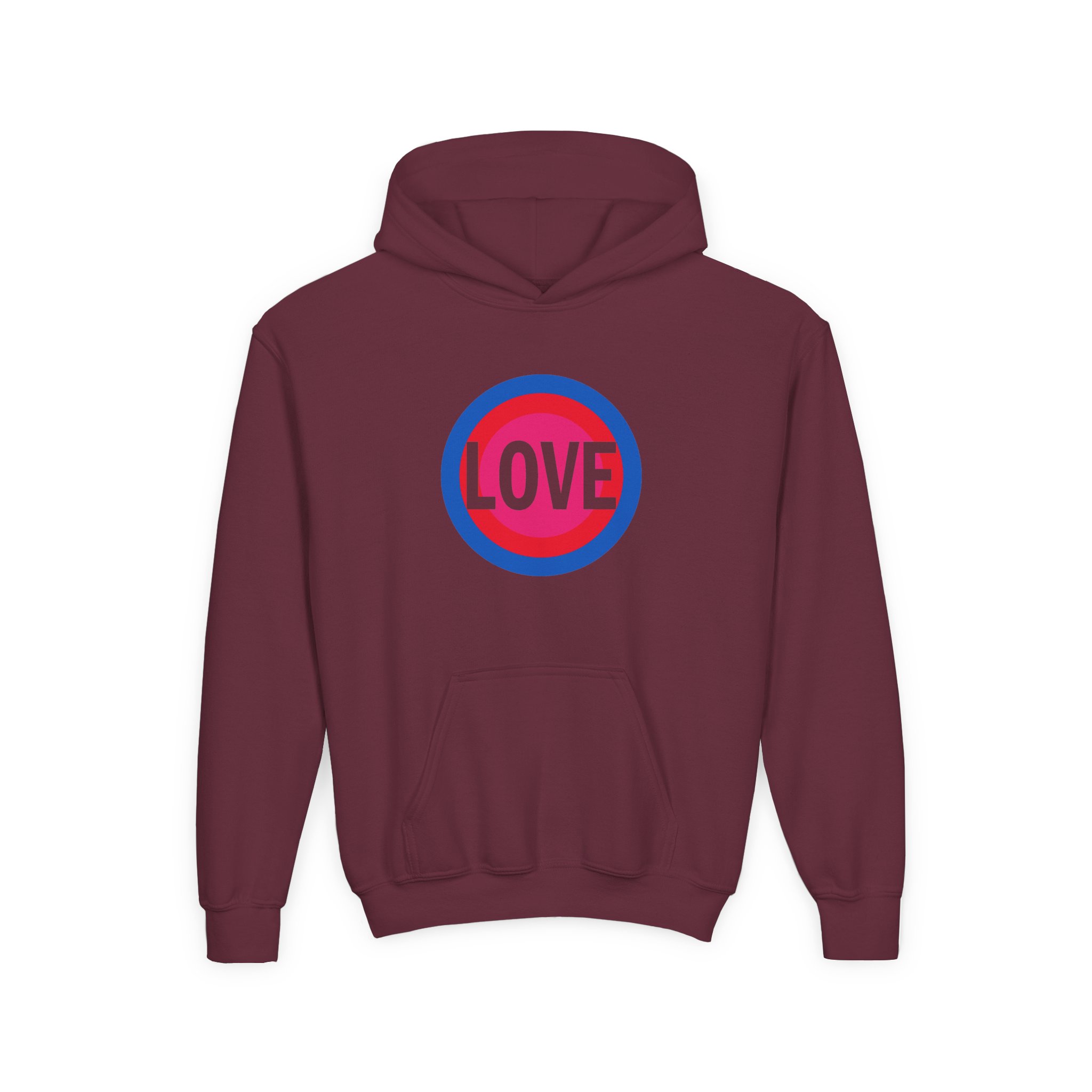John Legend Love Circle Youth Heavy Blend Hooded Sweatshirt - Image 7