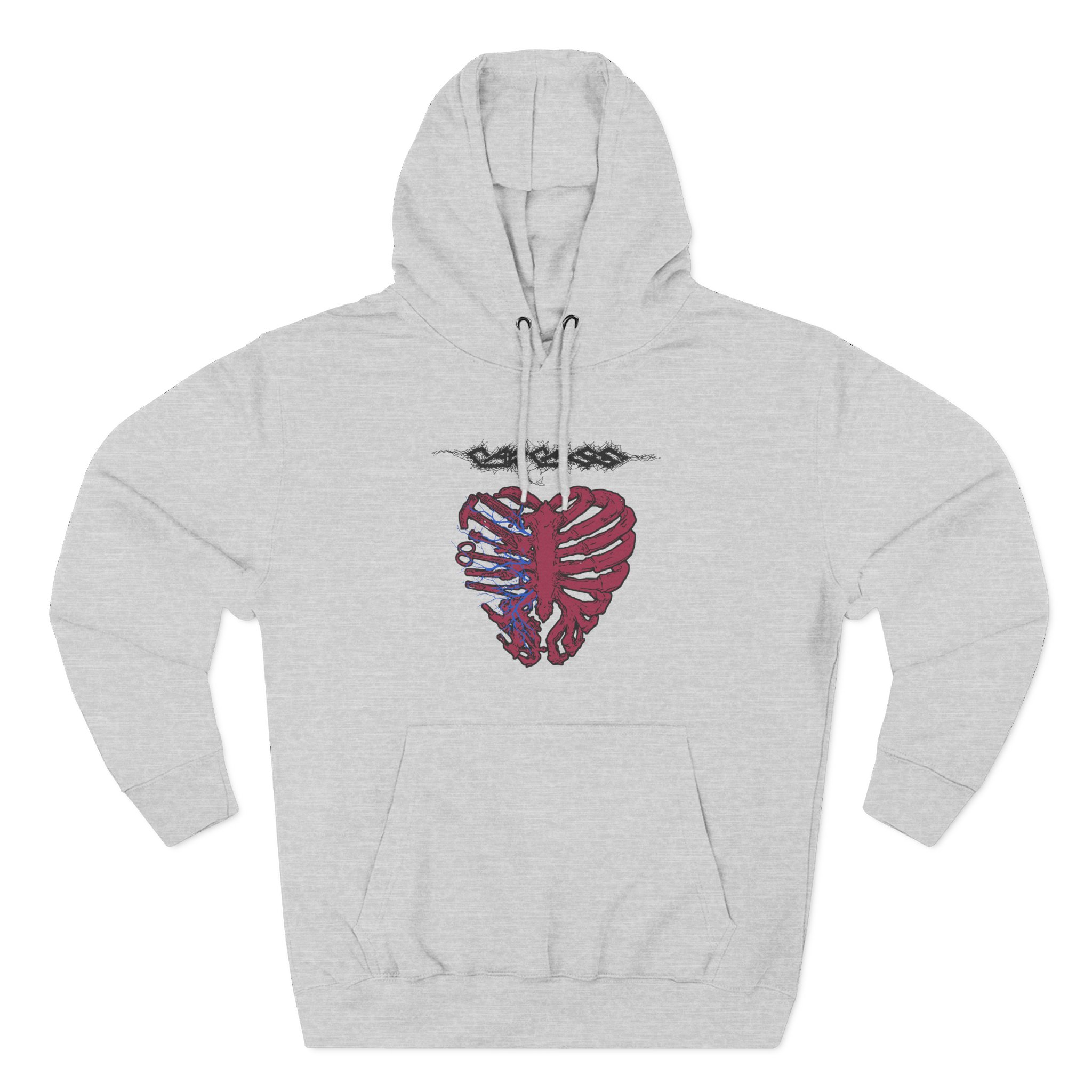 Carcass Three-Panel Fleece Hoodie - Image 3