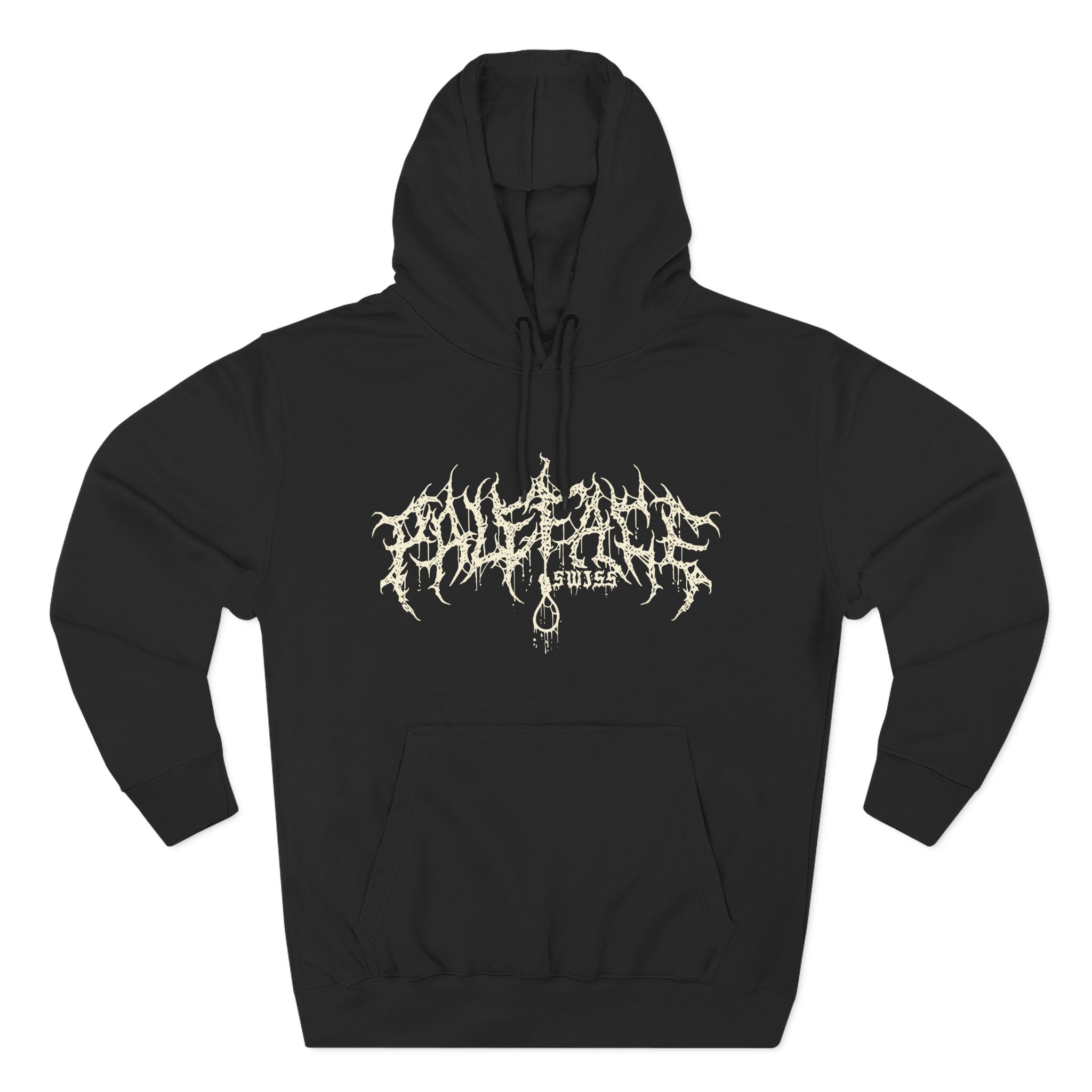 Paleface Swiss Skull Three-Panel Fleece Hoodie