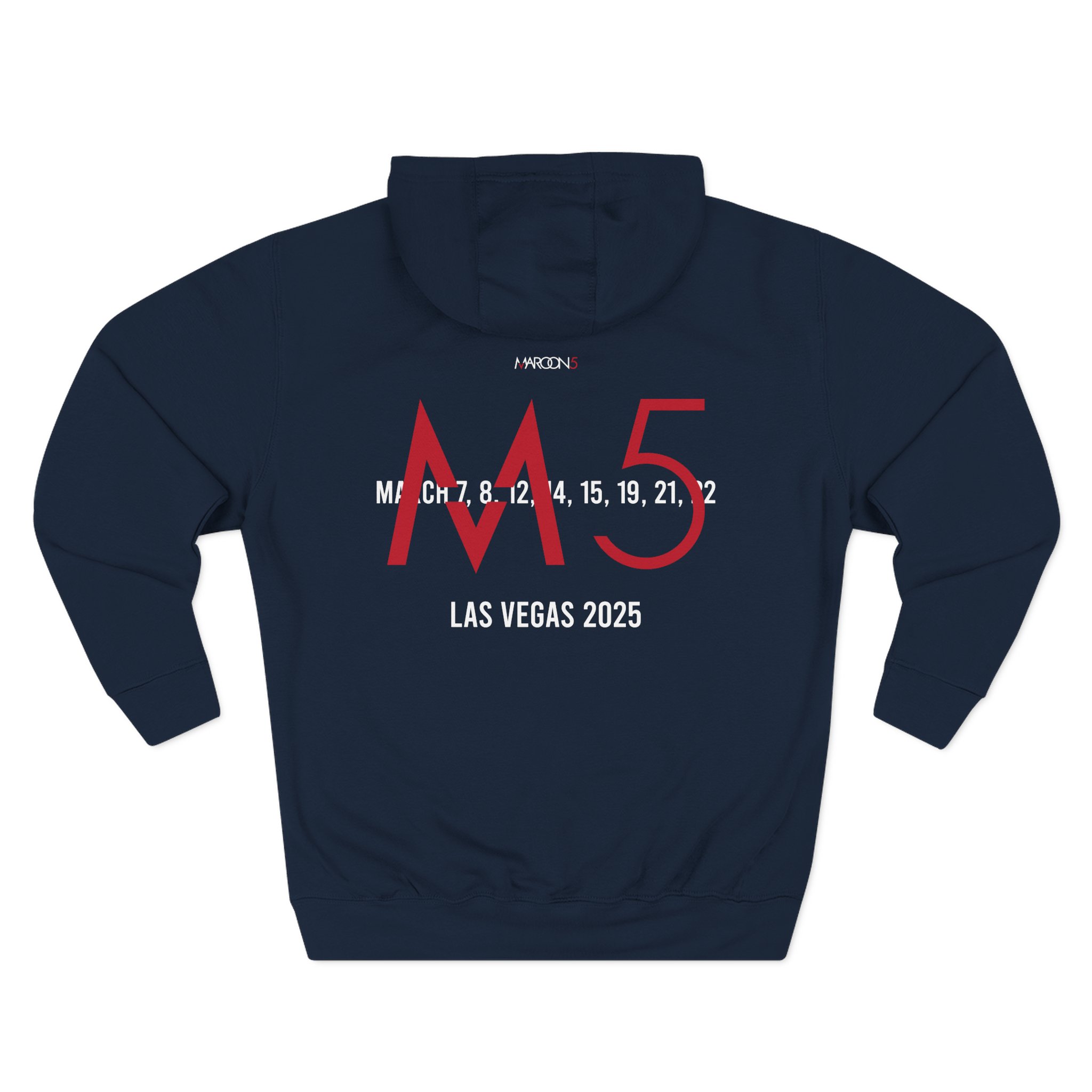 Adam Levine M5LV Distressed Three-Panel Fleece Hoodie - Image 8