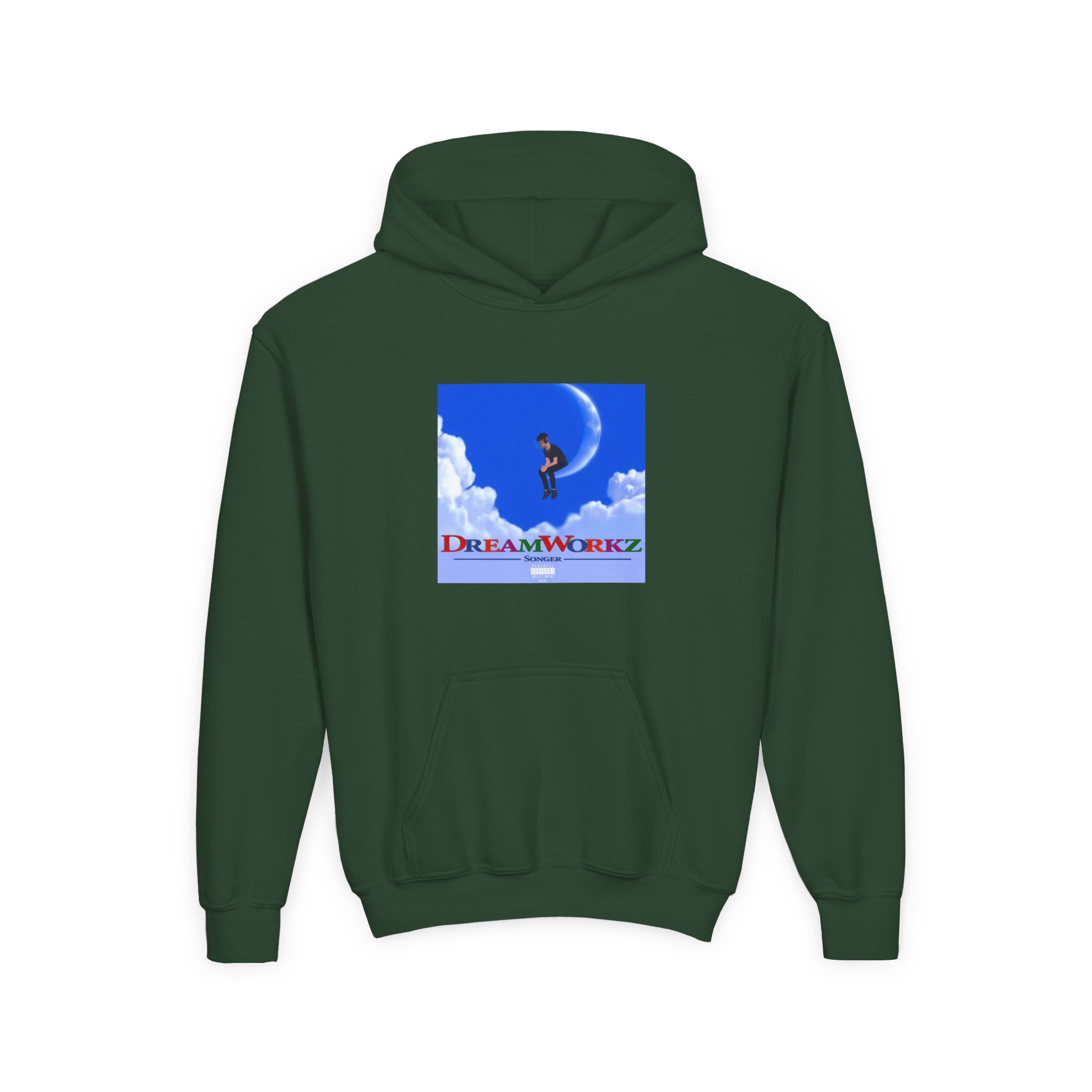 Songer Dream Workz Youth Heavy Blend Hooded Sweatshirt - Image 5
