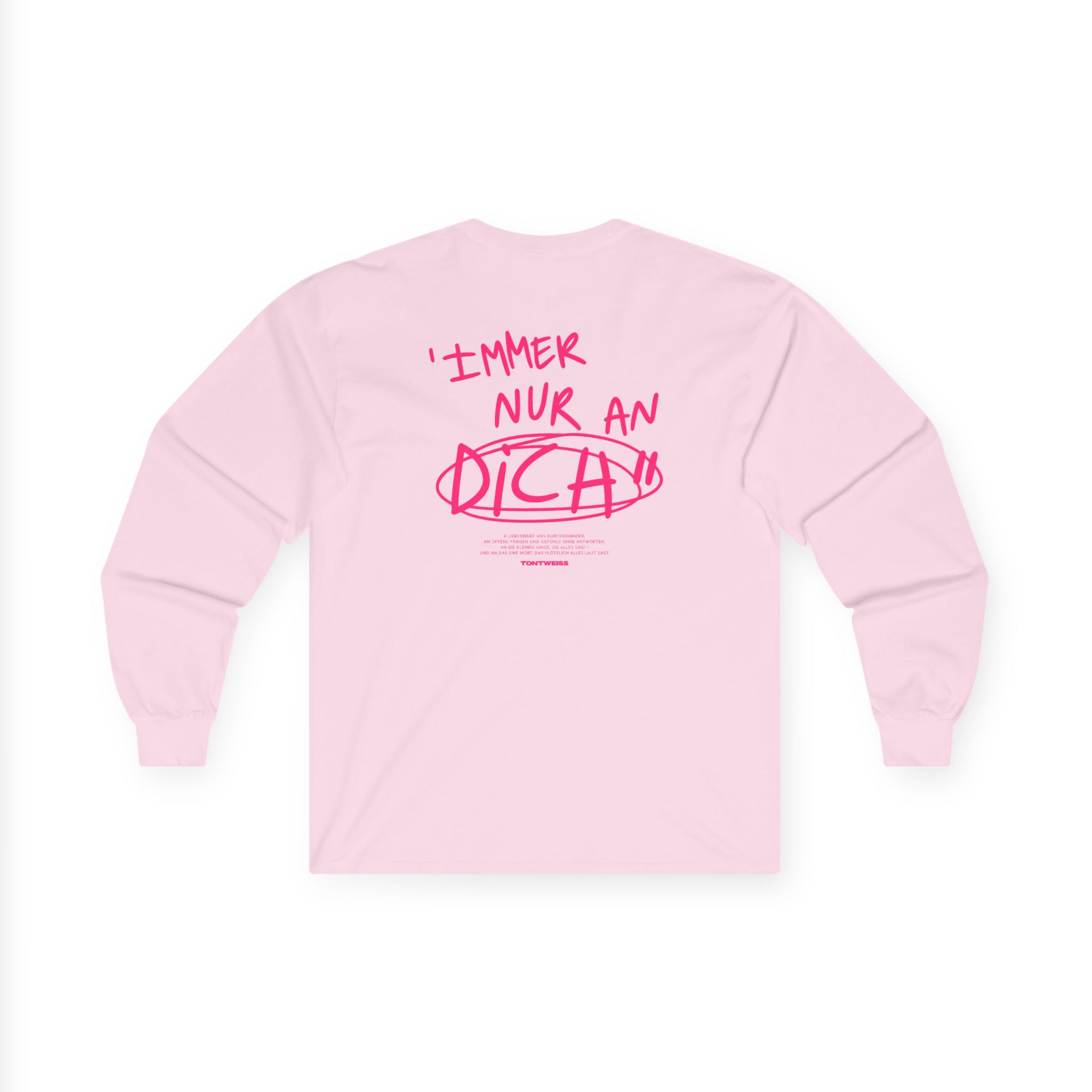 Tom Twers Immer Nur an Dich Unisex Ultra Cotton Long Sleeve Tee - Image 10