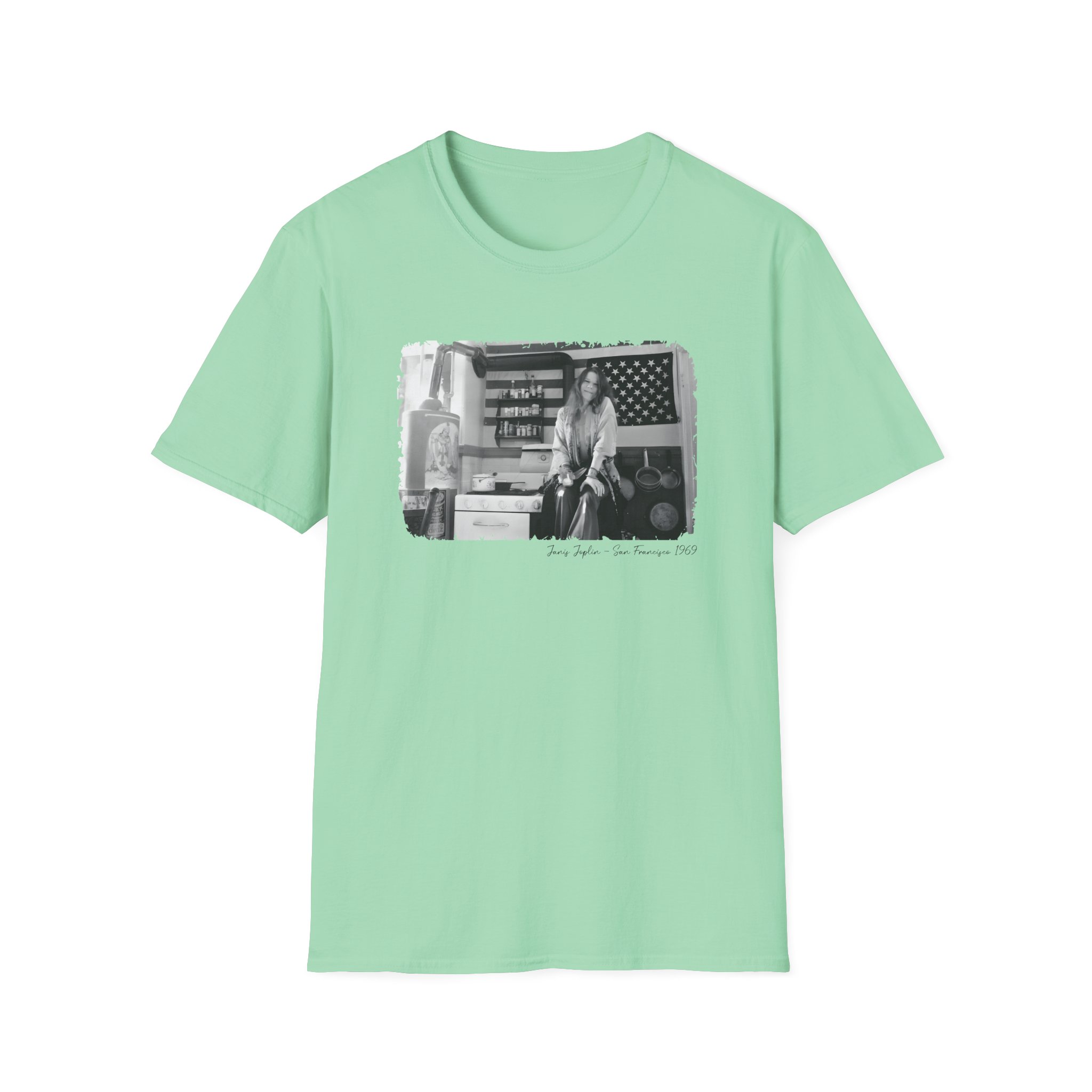 Janis in the Kitchen Unisex Softstyle T-Shirt - Image 29