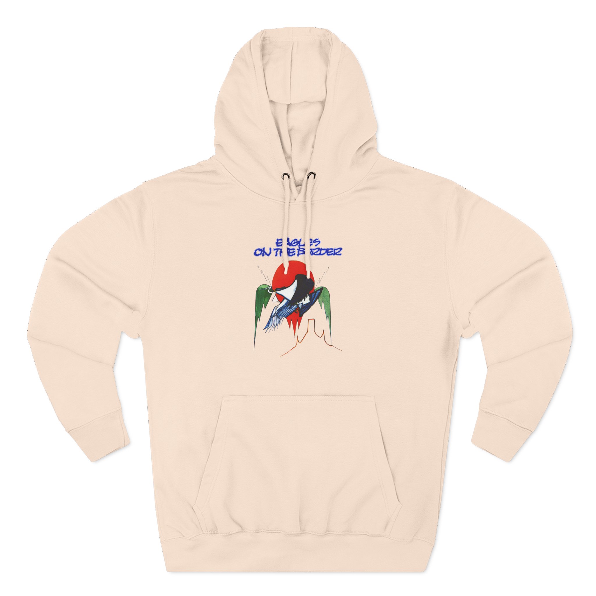 The Eagles on the Border Three-Panel Fleece Hoodie - Image 9