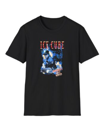 Ice Cube AMW Smoky Collage Unisex Softstyle T-Shirt