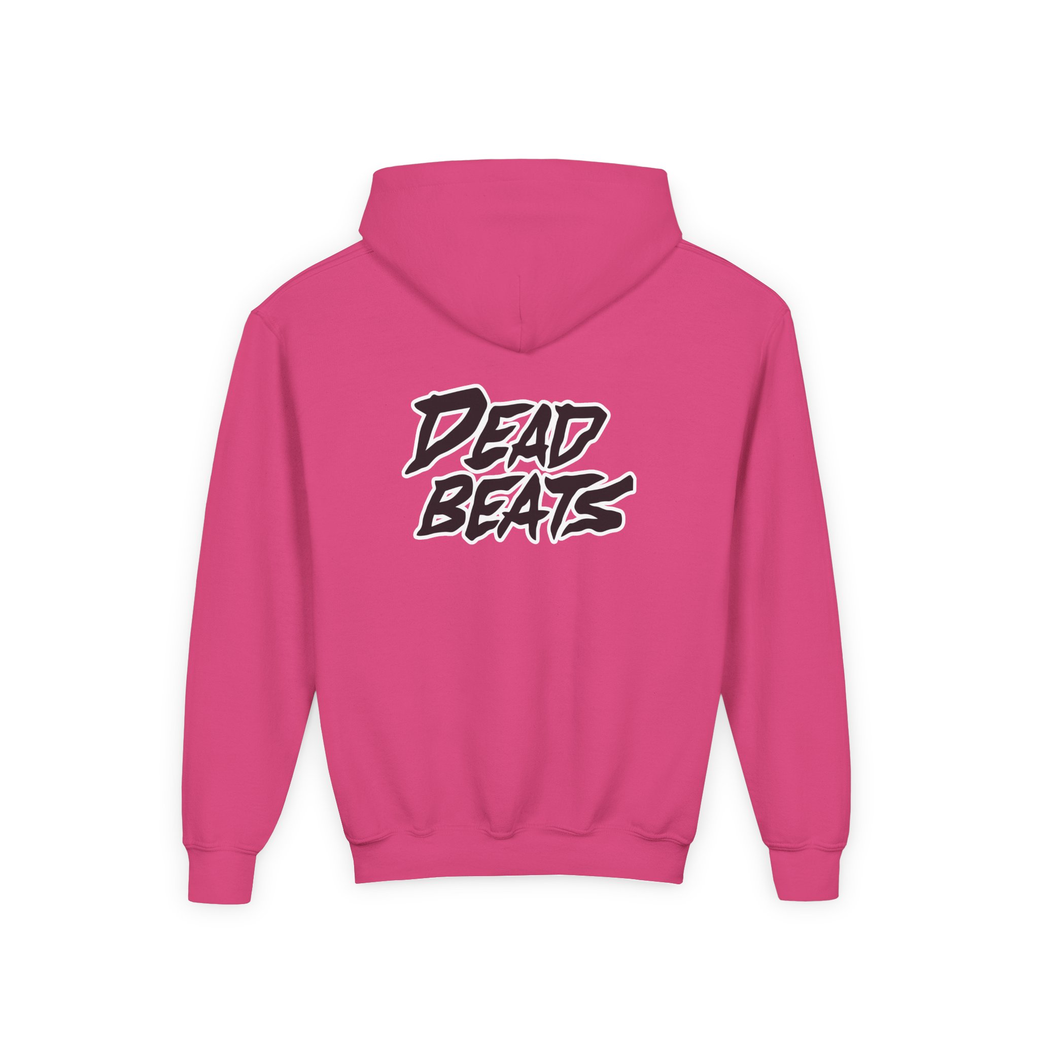 Deadbeats Logo Youth Heavy Blend Hooded Sweatshirt - Image 20