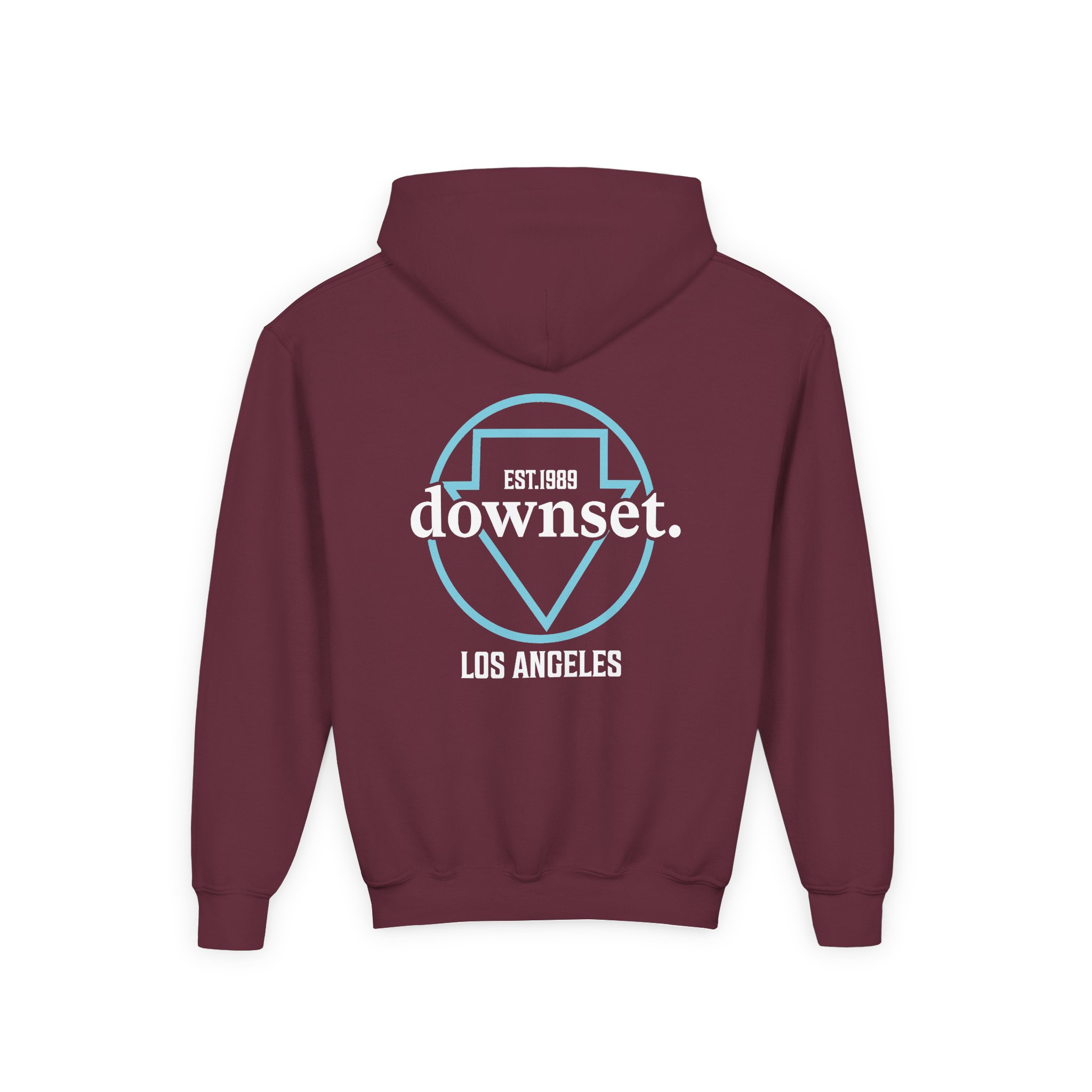 Downset Youth Heavy Blend Hooded Sweatshirt - Image 4