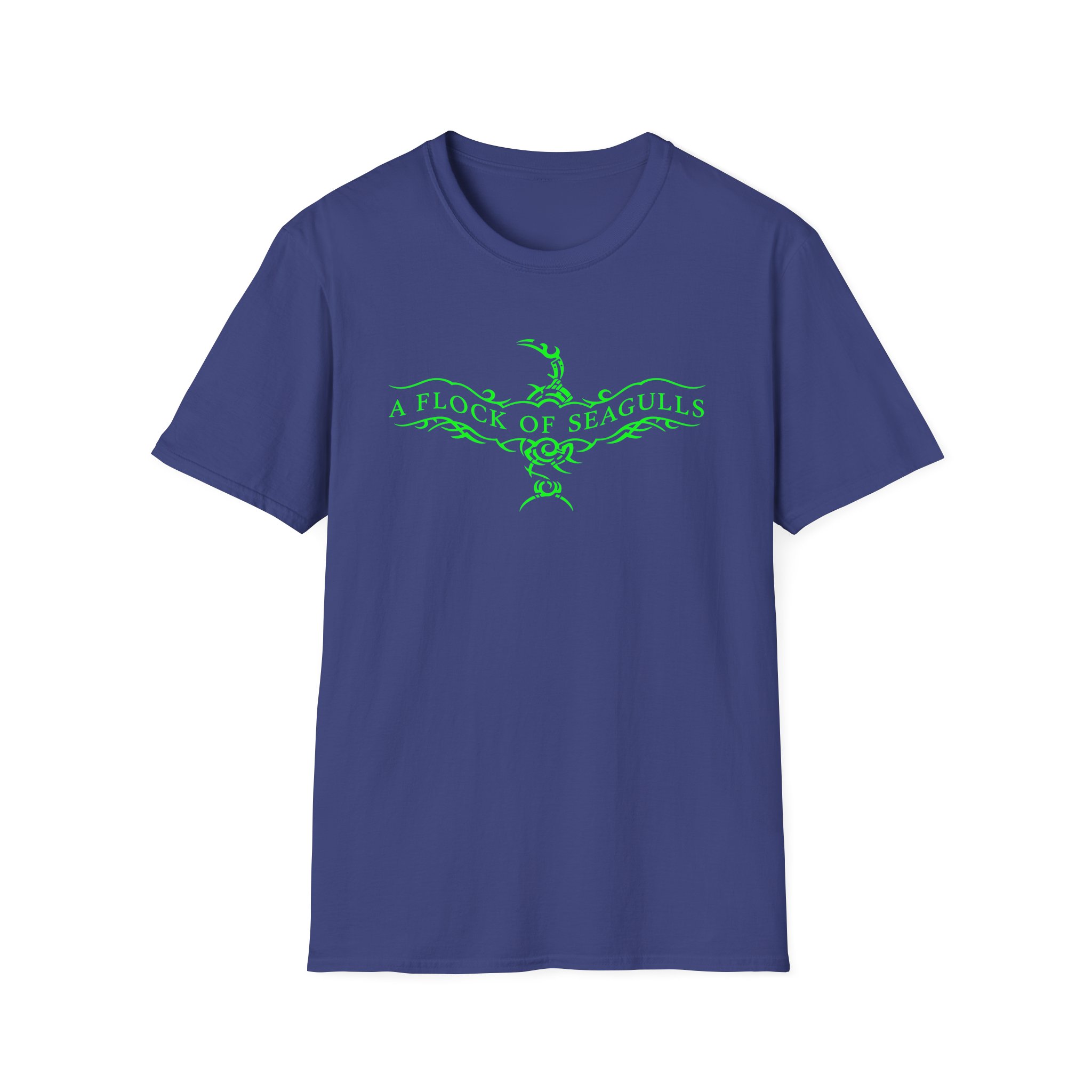 A Flock of Seagulls Logo Unisex Softstyle T-Shirt - Image 9