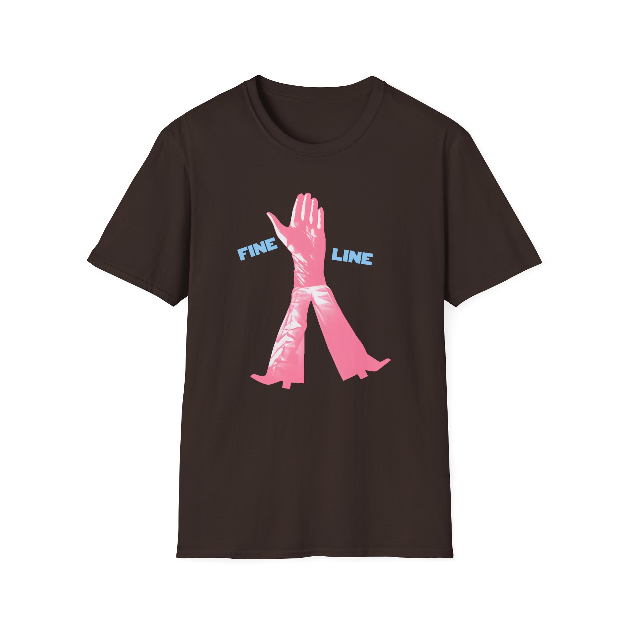 Love on Tour Fine Line Unisex Softstyle T-Shirt - Image 7