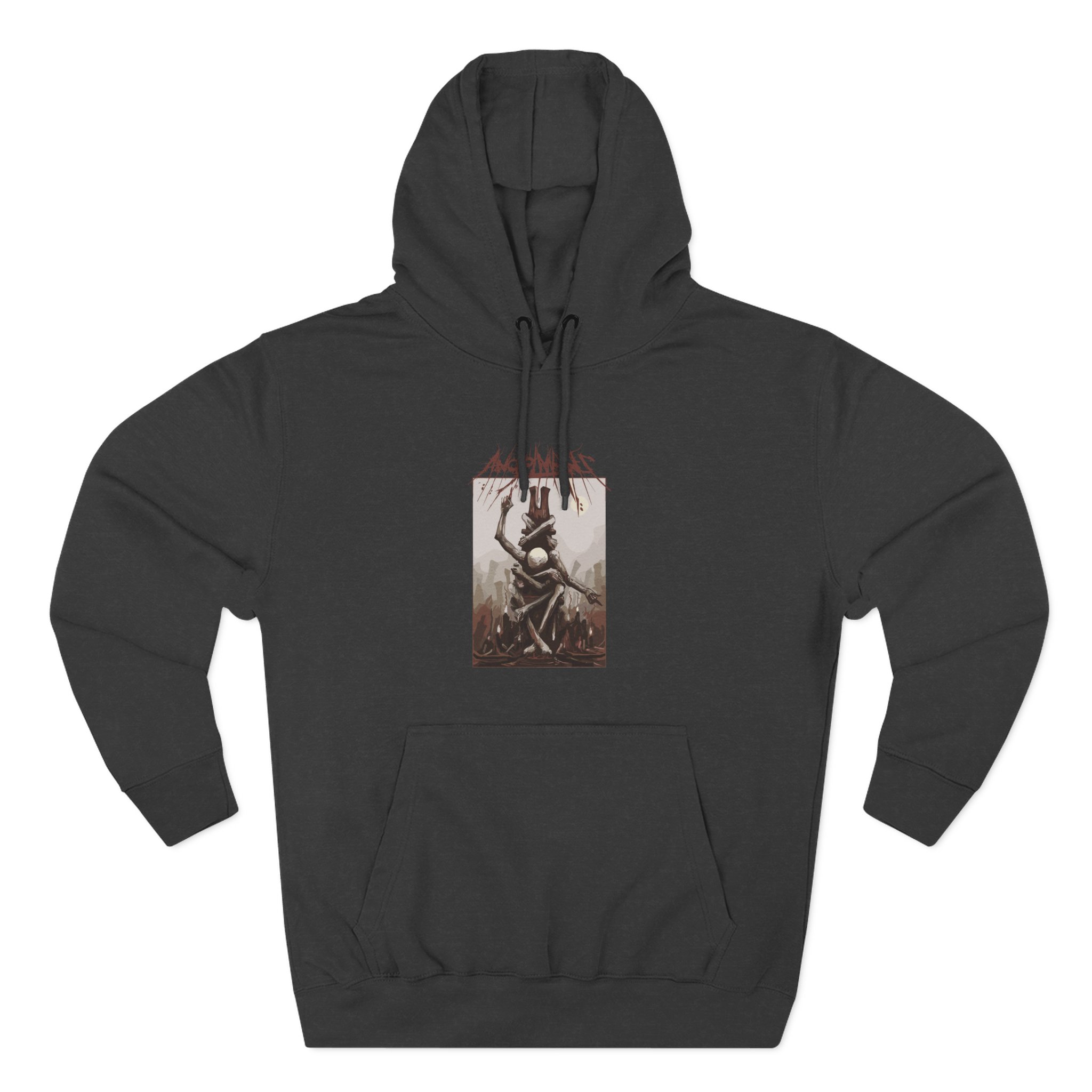 Angelmaker Exit Signs Three-Panel Fleece Hoodie - Image 5