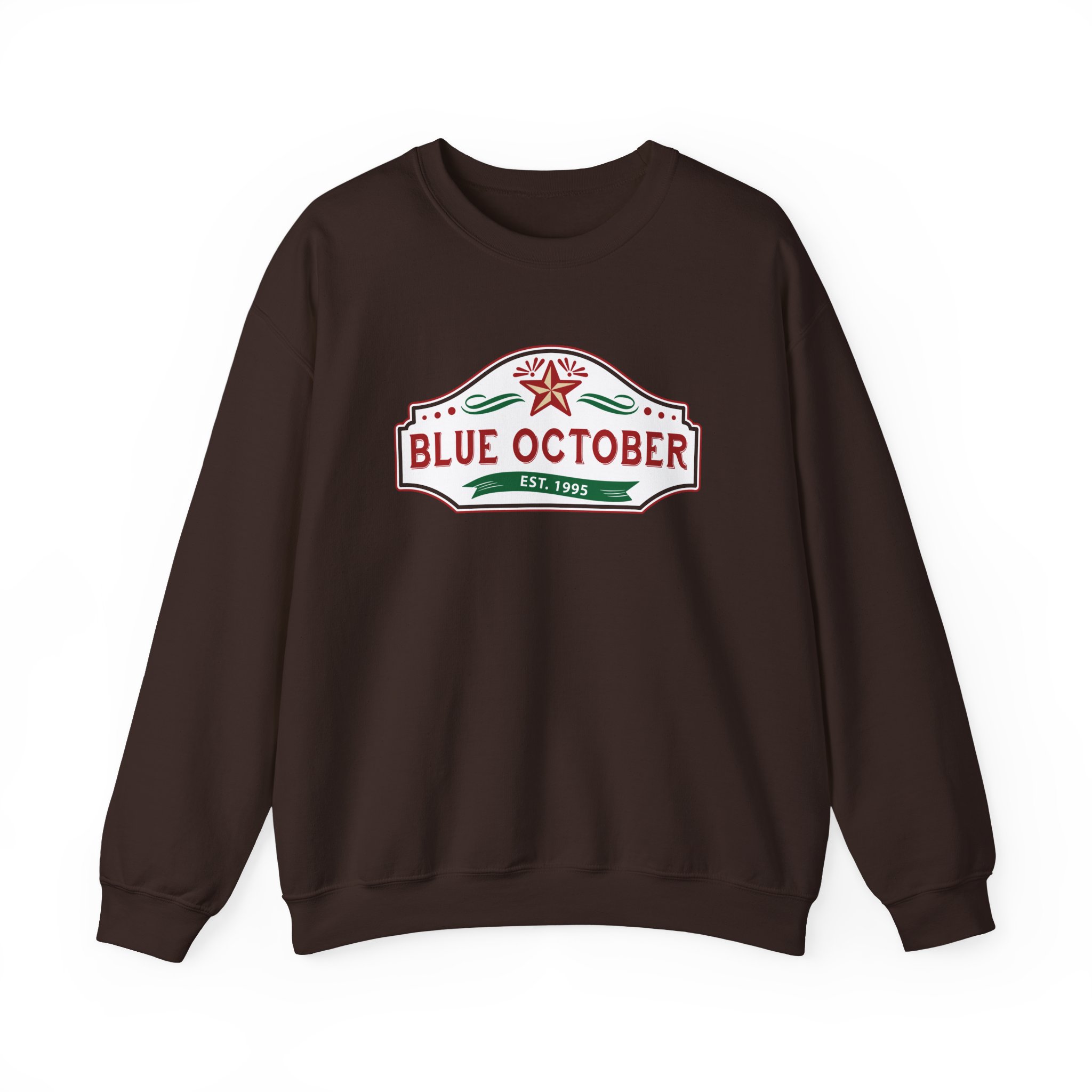 Blue October Est 1995 Unisex Heavy Blend™ Crewneck Sweatshirt - Image 5
