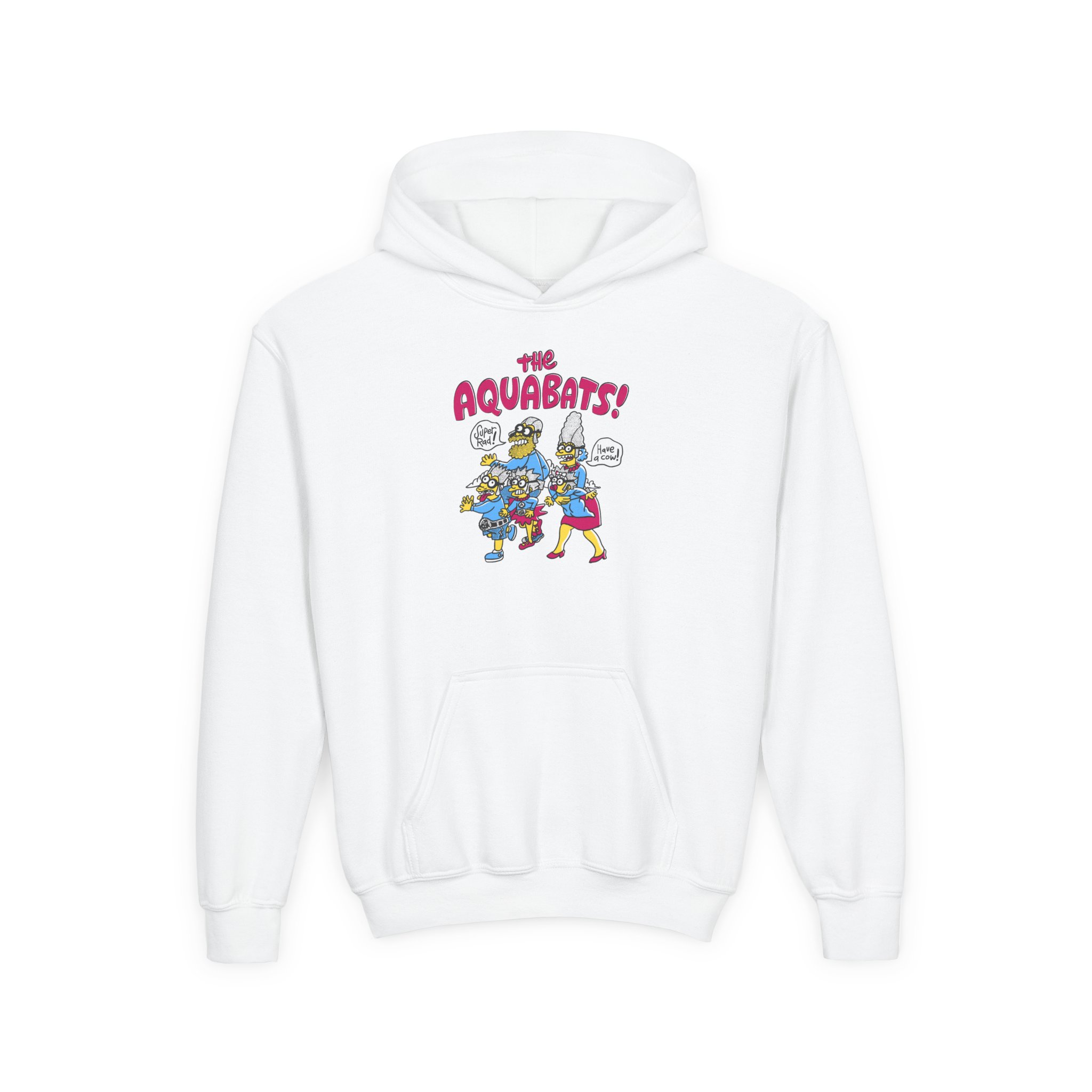The Aquabats! Happy Family Youth Heavy Blend Hooded Sweatshirt