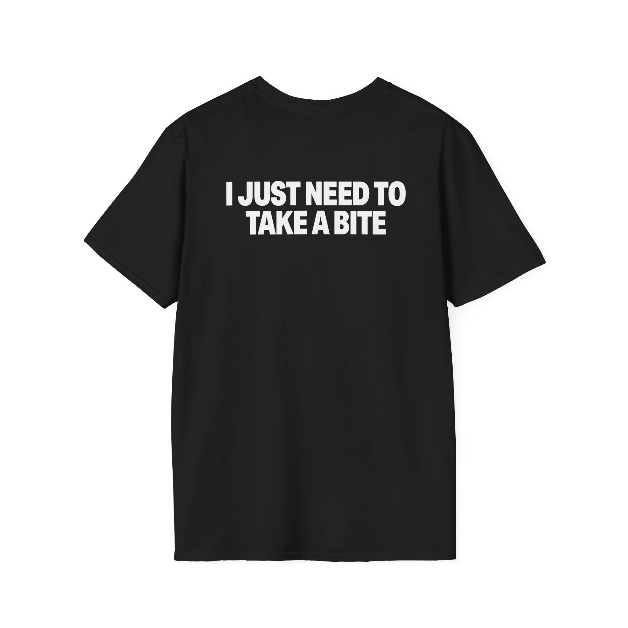 D L Take a Bite Cherry Unisex Softstyle T-Shirt - Image 4