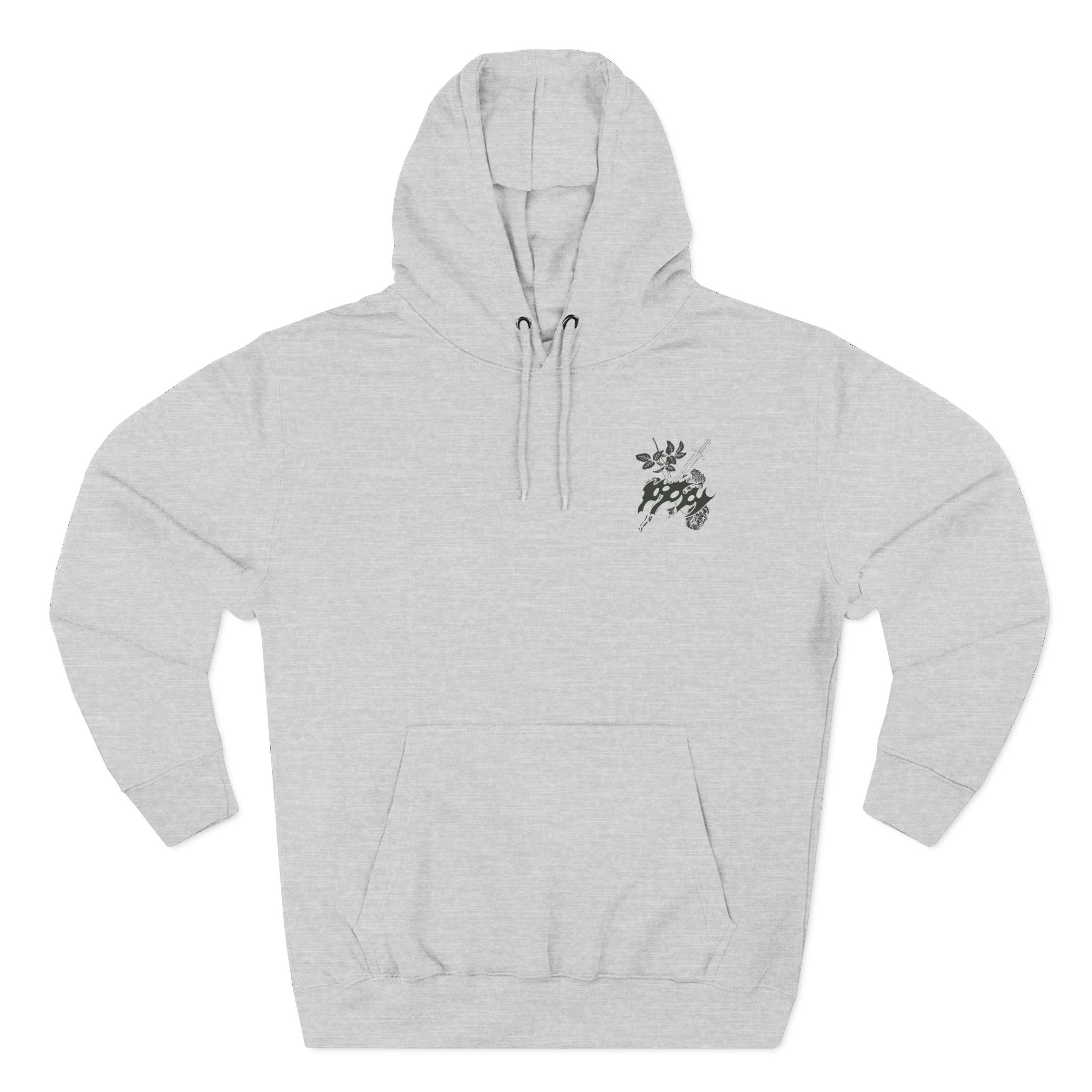 Poppy Cost Of Giving Up Three-Panel Fleece Hoodie - Image 3