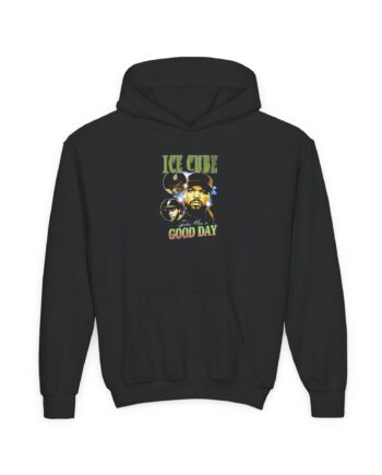 Ice Cube Good Day Photo Collage Youth Heavy Blend Hooded Sweatshirt
