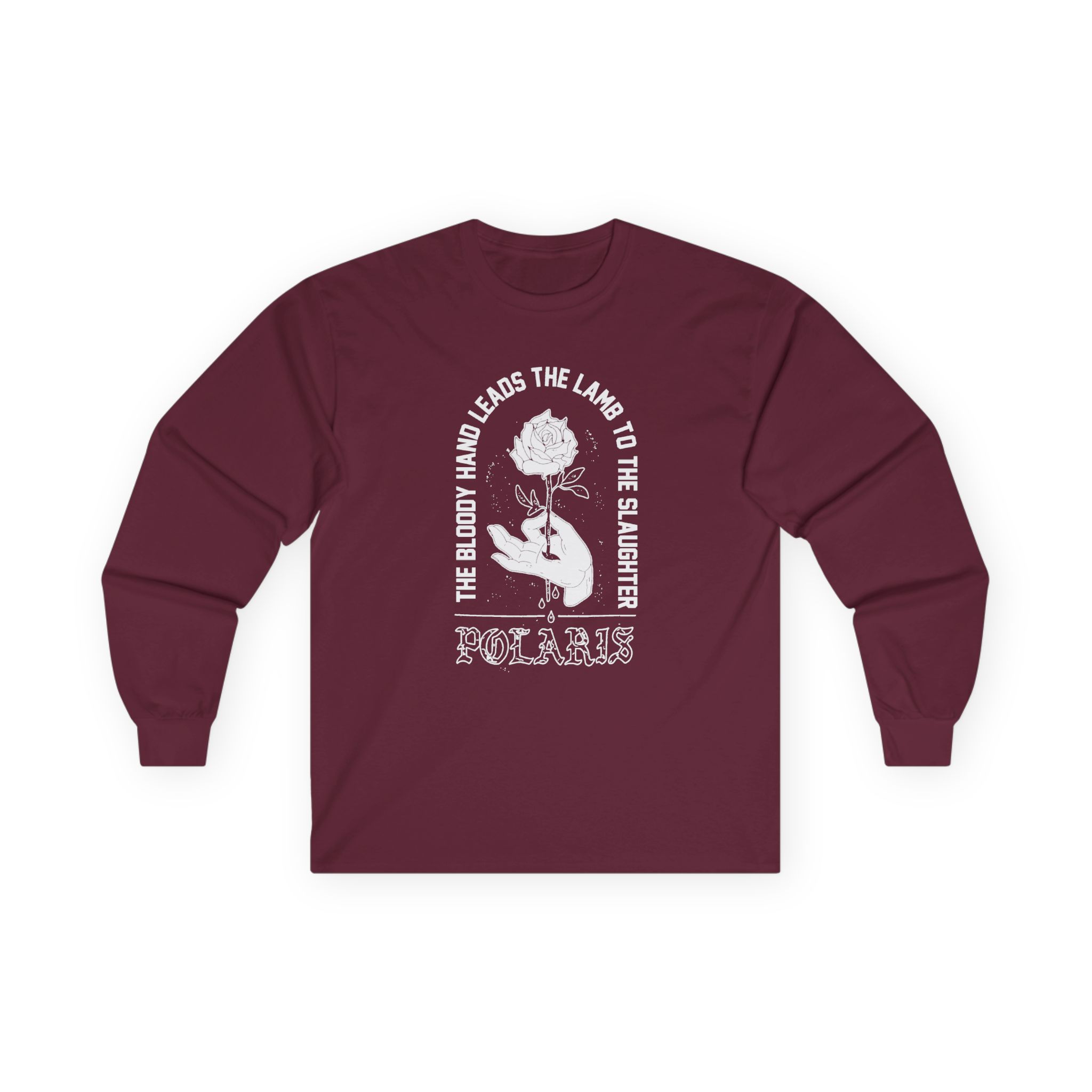 Polaris Bloody Hand Unisex Ultra Cotton Long Sleeve Tee - Image 3