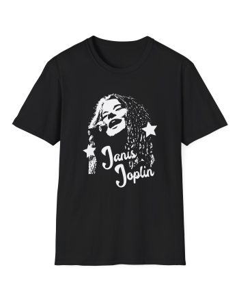 Janis Joplin Photo Unisex Softstyle T-Shirt