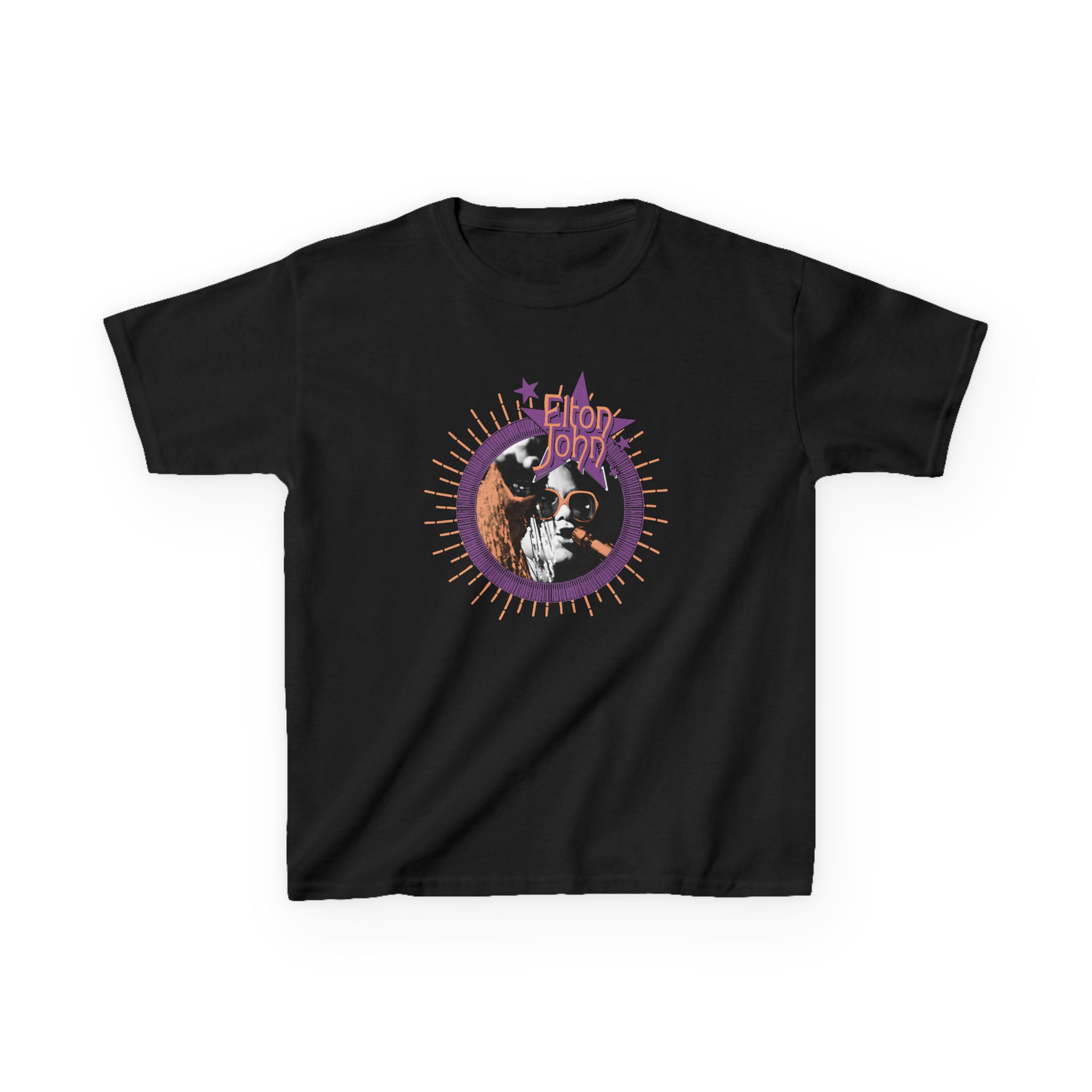 Ej Farewell GYBR Sunburst Piano Frame Photo Kids Heavy Cotton™ Tee - Image 7
