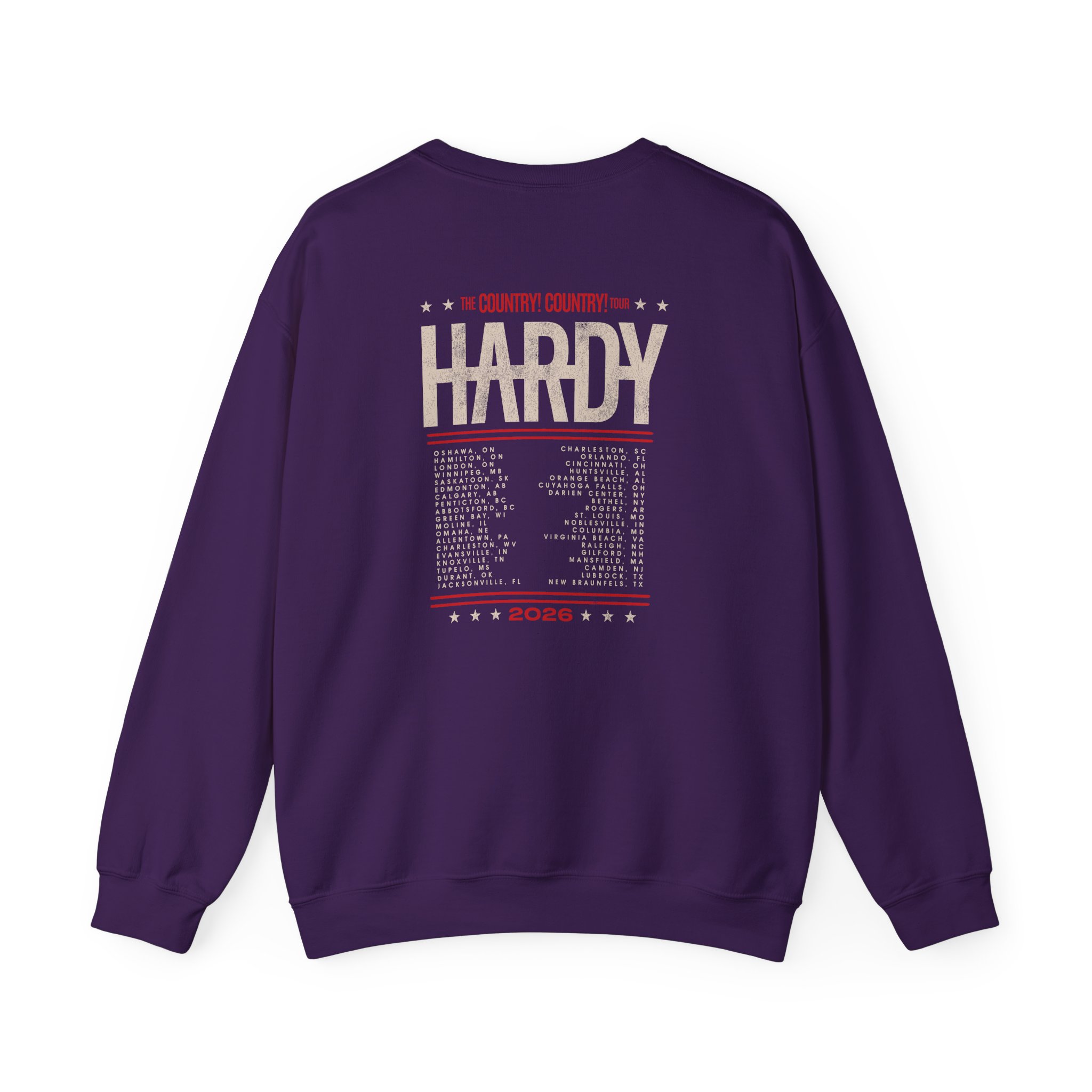 Hd Country! Country! Photo Tour Unisex Heavy Blend™ Crewneck Sweatshirt - Image 8