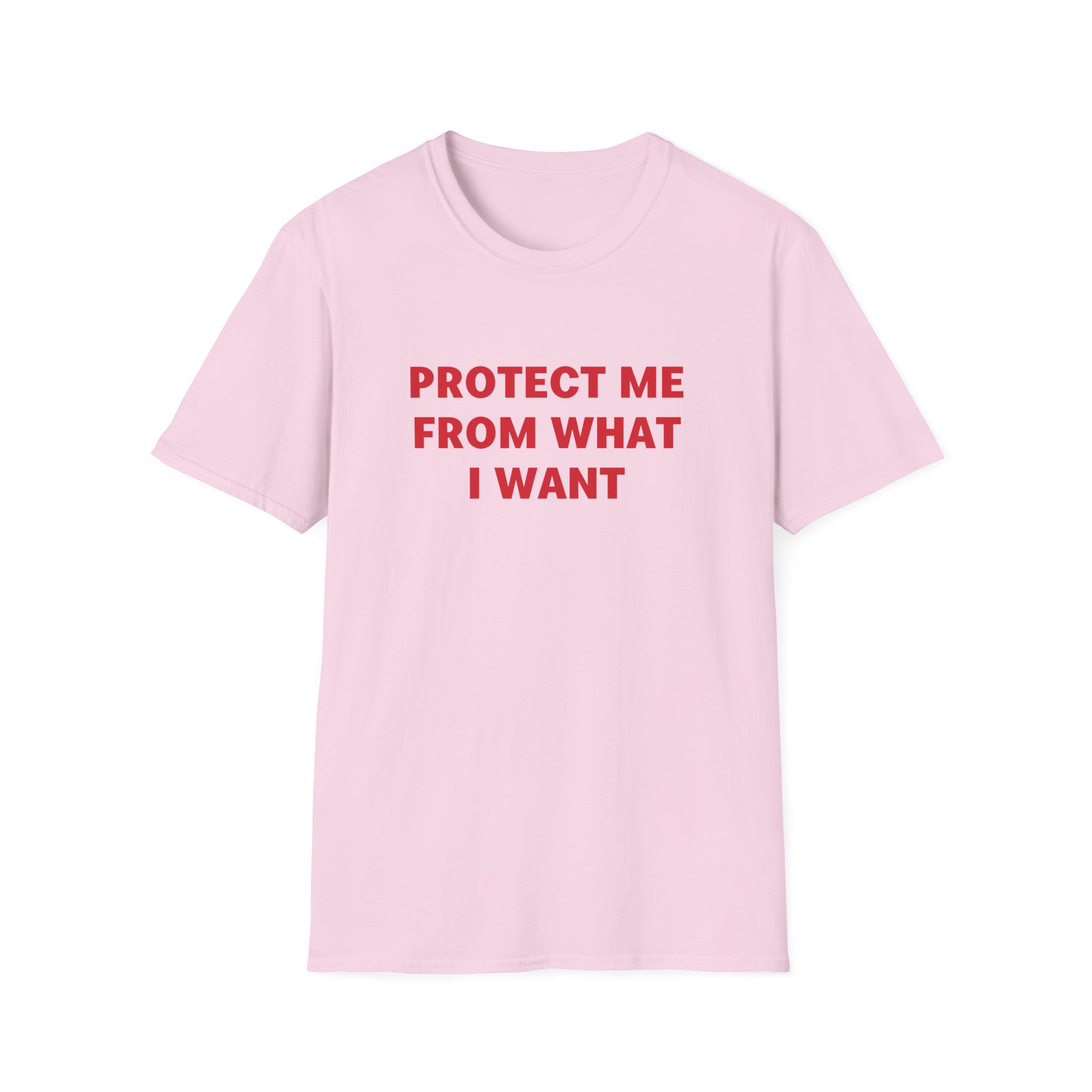Jenny Holzer Protect Me From What I Want Unisex Softstyle T-Shirt - Image 19