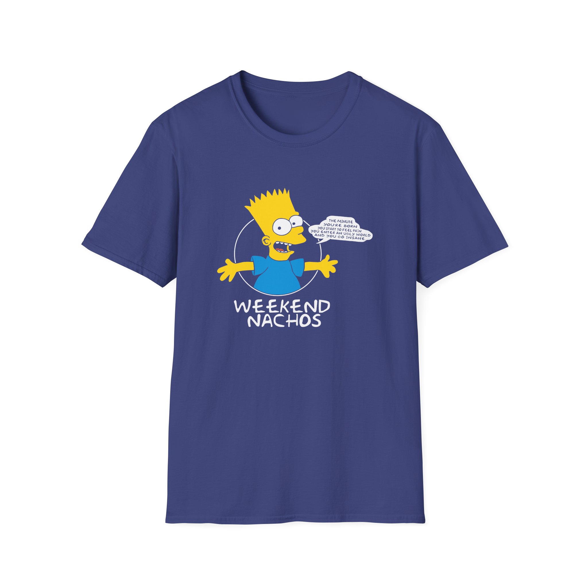 Weekend Nachos Unisex Softstyle T-Shirt - Image 17