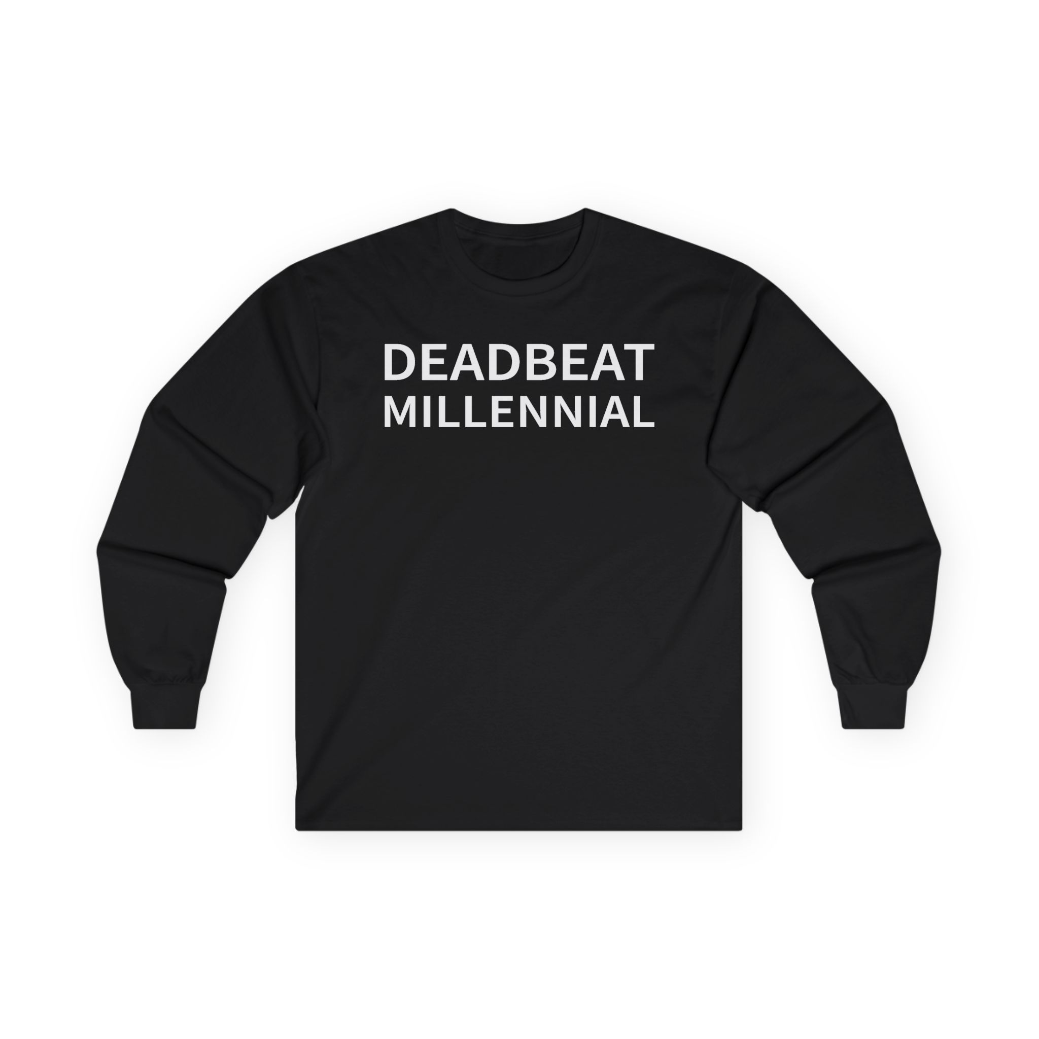 The Snuts Deadbeat Millennial Unisex Ultra Cotton Long Sleeve Tee